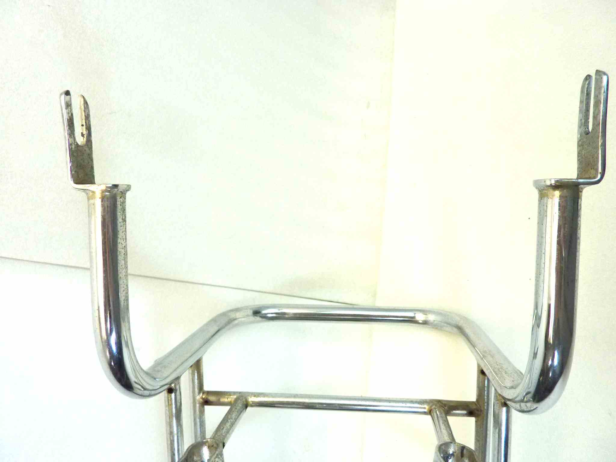 Portapacchi Moto Guzzi lungh tot 50 cm larghezza attacchi anteriori 29,5 cm interasse attacchi posteriori 18,5 cm - immagine 14