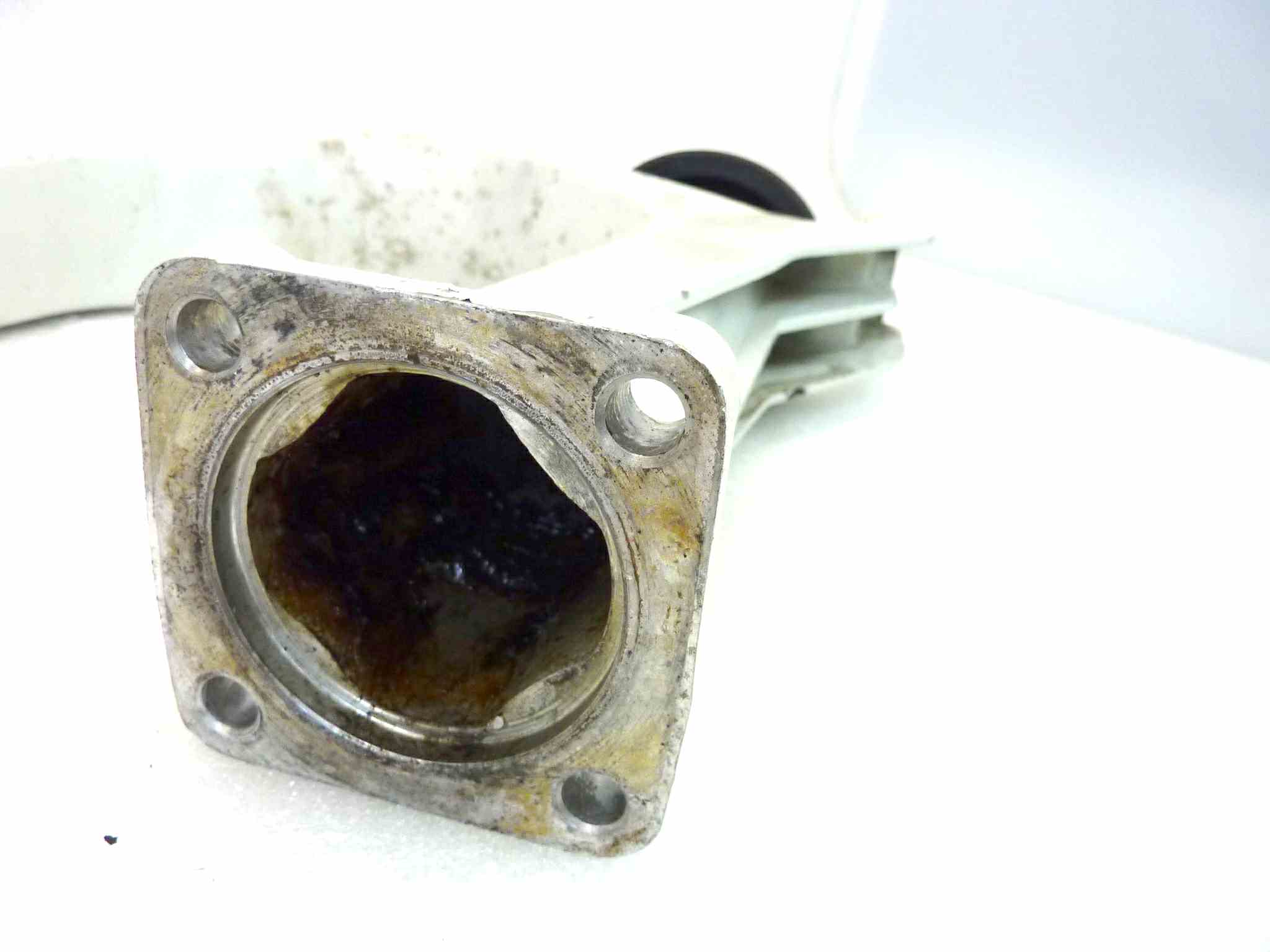 Forcellone posteriore bianco Guzzi V35 II V50 III PA vigili interasse 41 cm cod 19540200 - immagine 6