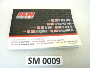 Libretto uso e manutenzione Honda CRE 50 Baja Basic RR CRM 50 Derapage Basic RR manuale utente ORIGINALE ita dim 17 x 12 cm NUOVO fondo di magazzino, LEGGI DESCRIZIONE