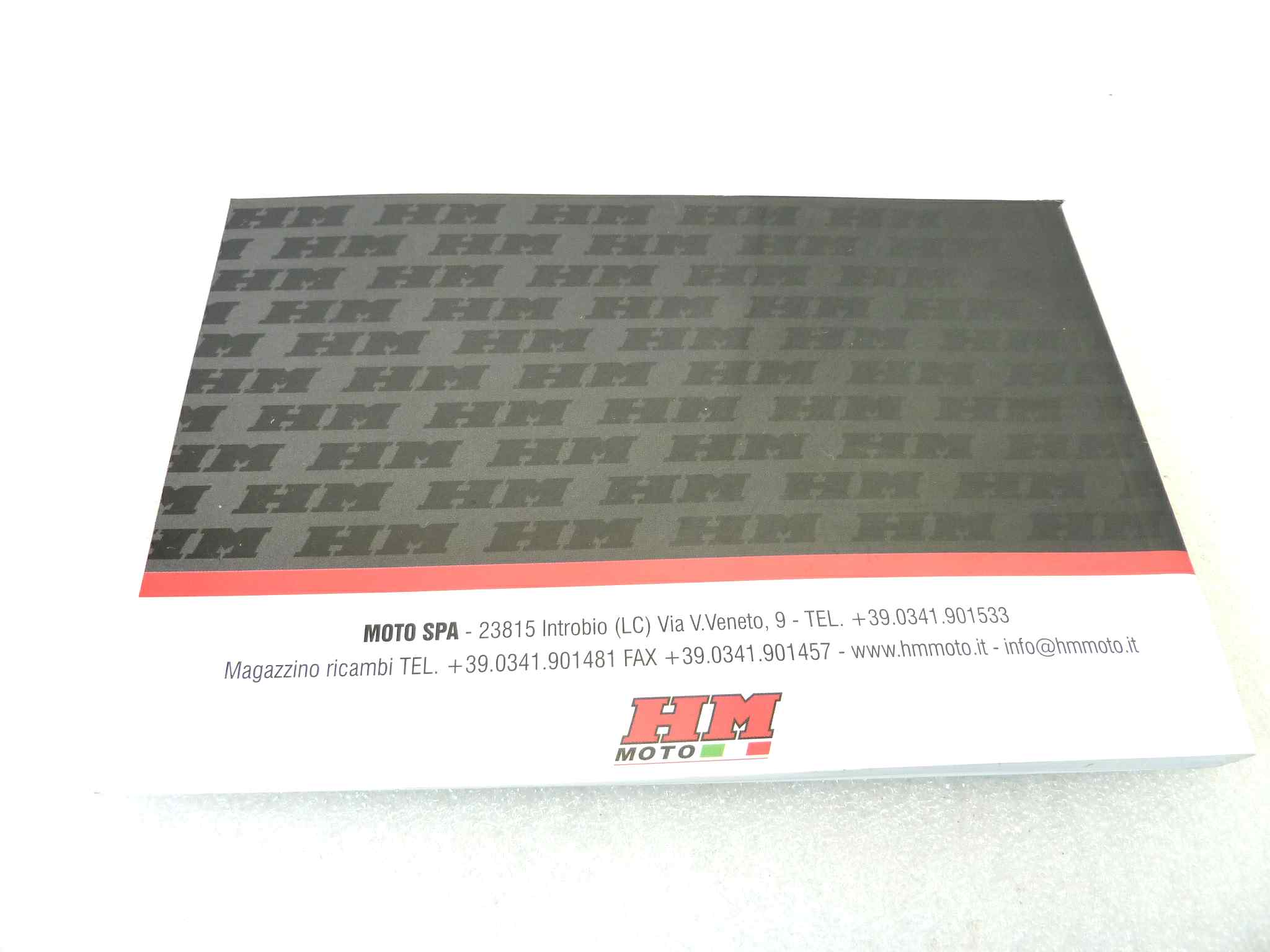 Libretto uso e manutenzione Honda CRE 50 Baja Basic RR CRM 50 Derapage Basic RR manuale utente ORIGINALE ita dim 17 x 12 cm NUOVO fondo di magazzino, LEGGI DESCRIZIONE - immagine 2