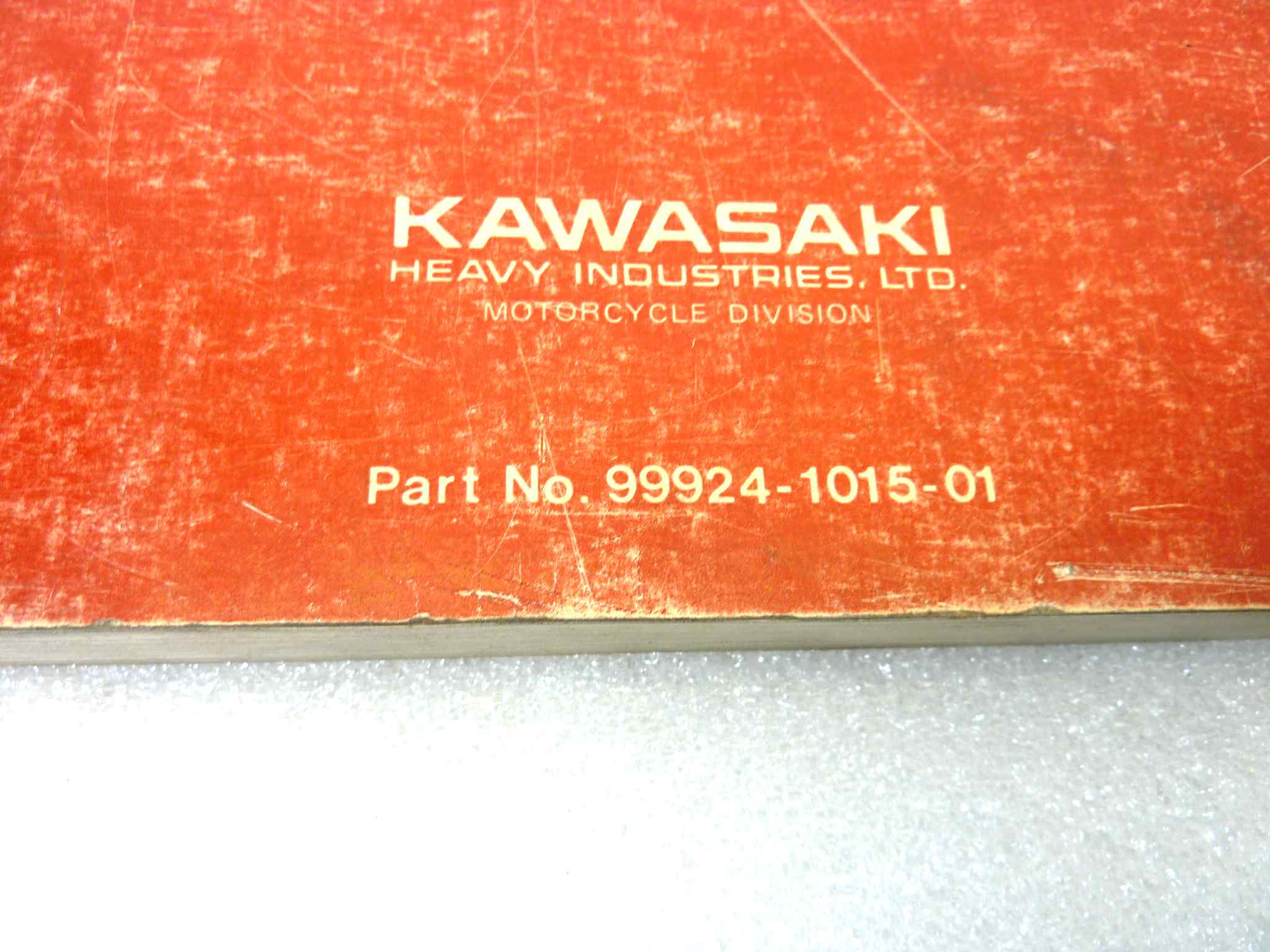 Manuale officina Kawasaki KZ1300 Shop Manual ORIGINALE eng - Motorcycle service Manual WORKSHOP riparazione dim 21,7 x 28 cm - immagine 4