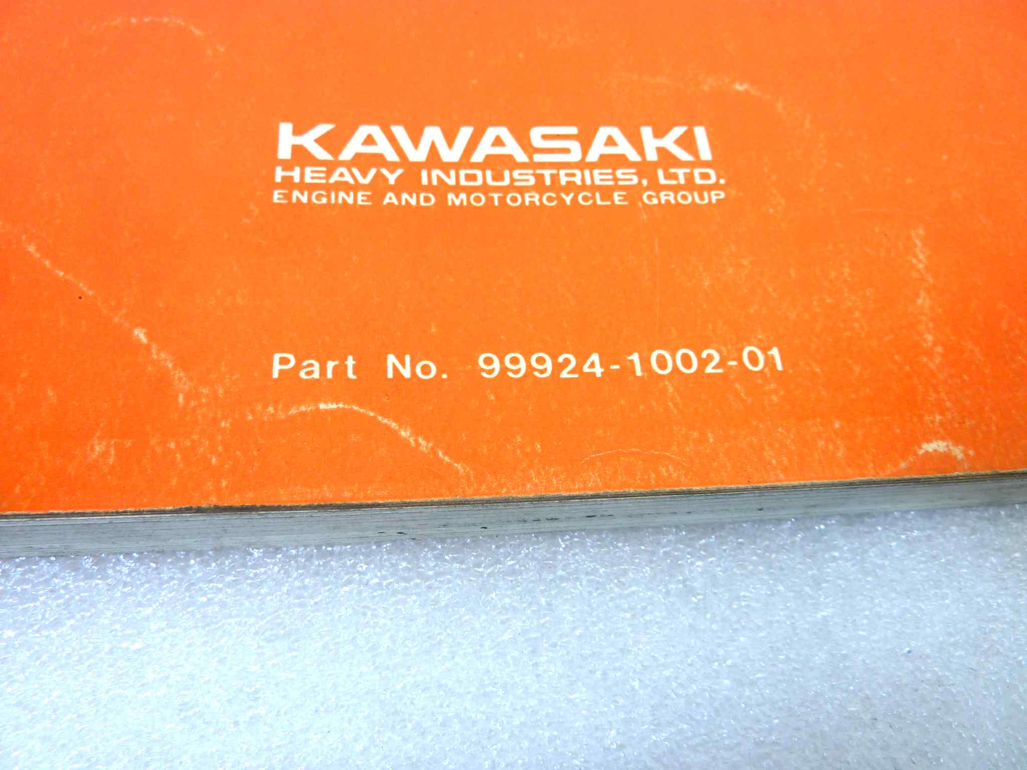 Manuale officina Kawasaki KL250 Shop Manual ORIGINALE eng - Motorcycle service Manual WORKSHOP riparazione dim 21,7 x 28 cm - immagine 3