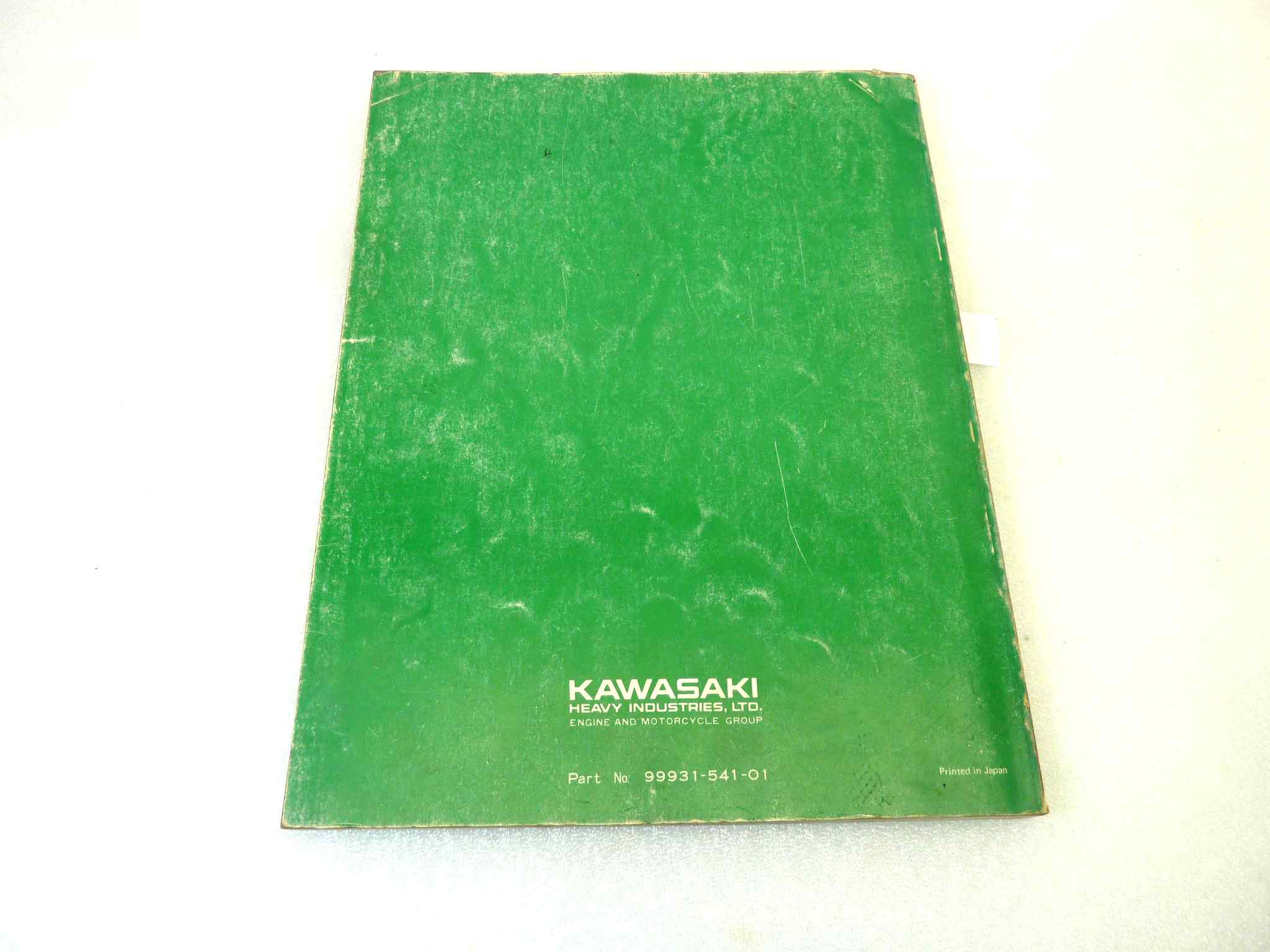 Manuale officina Kawasaki KZ200 Shop Manual ORIGINALE eng - Motorcycle service Manual WORKSHOP riparazione dim 21,7 x 28 cm - immagine 3