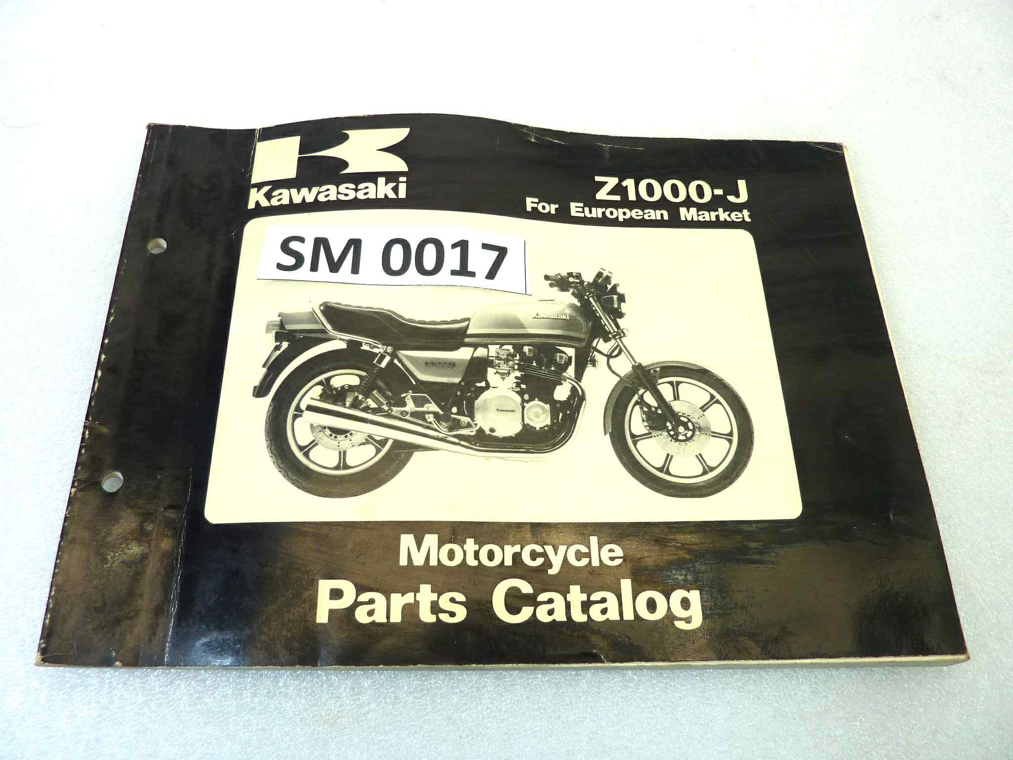 Catalogo parti ricambio Kawasaki Z1000 J ricambi ORIGINALE eng Parts Catalog dim 26 x 18,4 cm