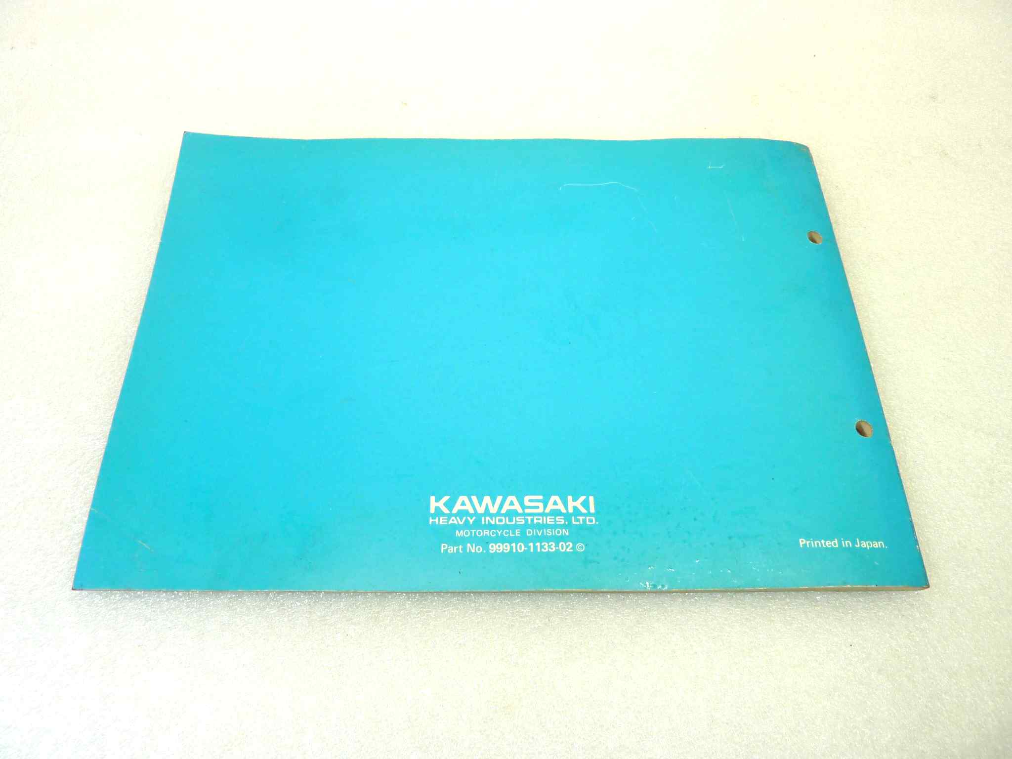 Catalogo parti ricambio Kawasaki Z550 B ricambi ORIGINALE eng Parts Catalog dim 26 x 18,4 cm - immagine 2