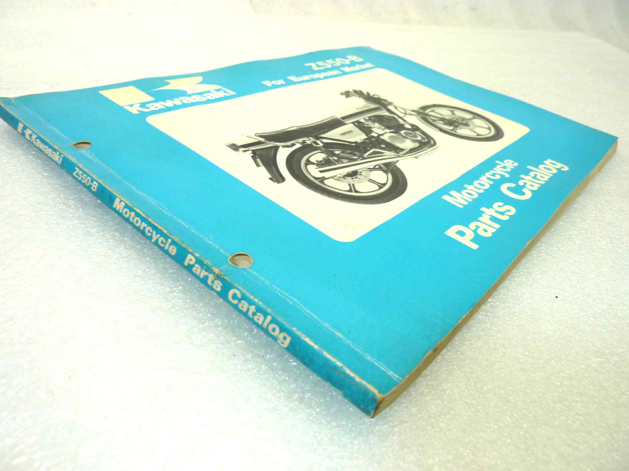 Catalogo parti ricambio Kawasaki Z550 B ricambi ORIGINALE eng Parts Catalog dim 26 x 18,4 cm - immagine 6