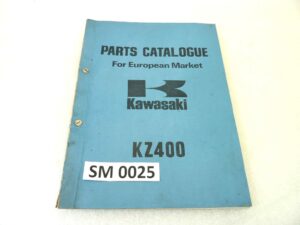 Catalogo parti ricambio Kawasaki Z400 ricambi ORIGINALE eng Parts Catalog dim 28 x 21 cm