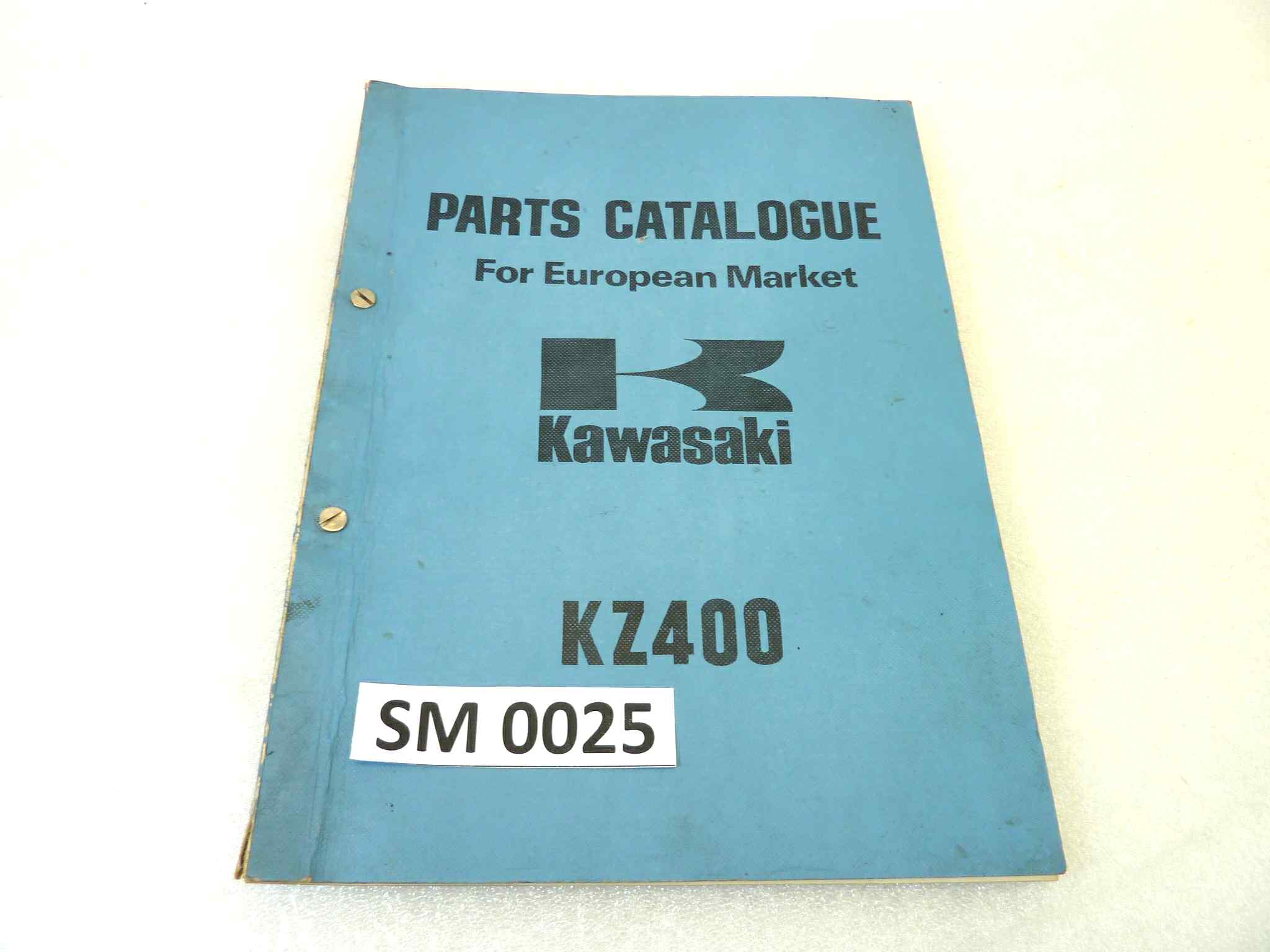 Catalogo parti ricambio Kawasaki Z400 ricambi ORIGINALE eng Parts Catalog dim 28 x 21 cm