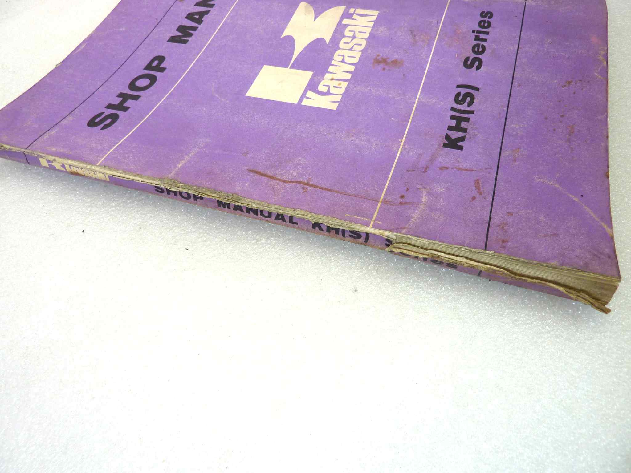 Manuale officina Kawasaki KH S Series Shop Manual ORIGINALE eng - Motorcycle service Manual WORkawasakiSHOP riparazione dim 28 x 21 cm - immagine 6