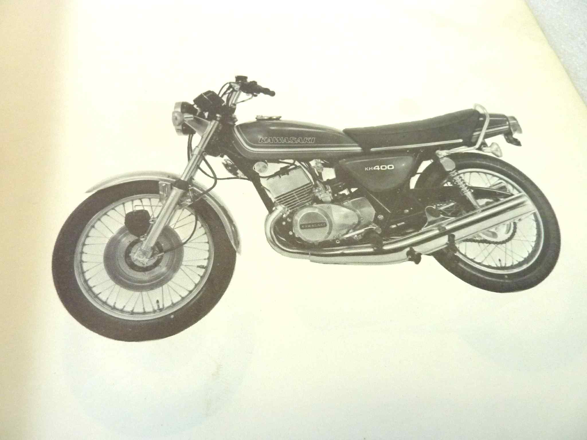 Manuale officina Kawasaki KH S Series Shop Manual ORIGINALE eng - Motorcycle service Manual WORkawasakiSHOP riparazione dim 28 x 21 cm - immagine 7