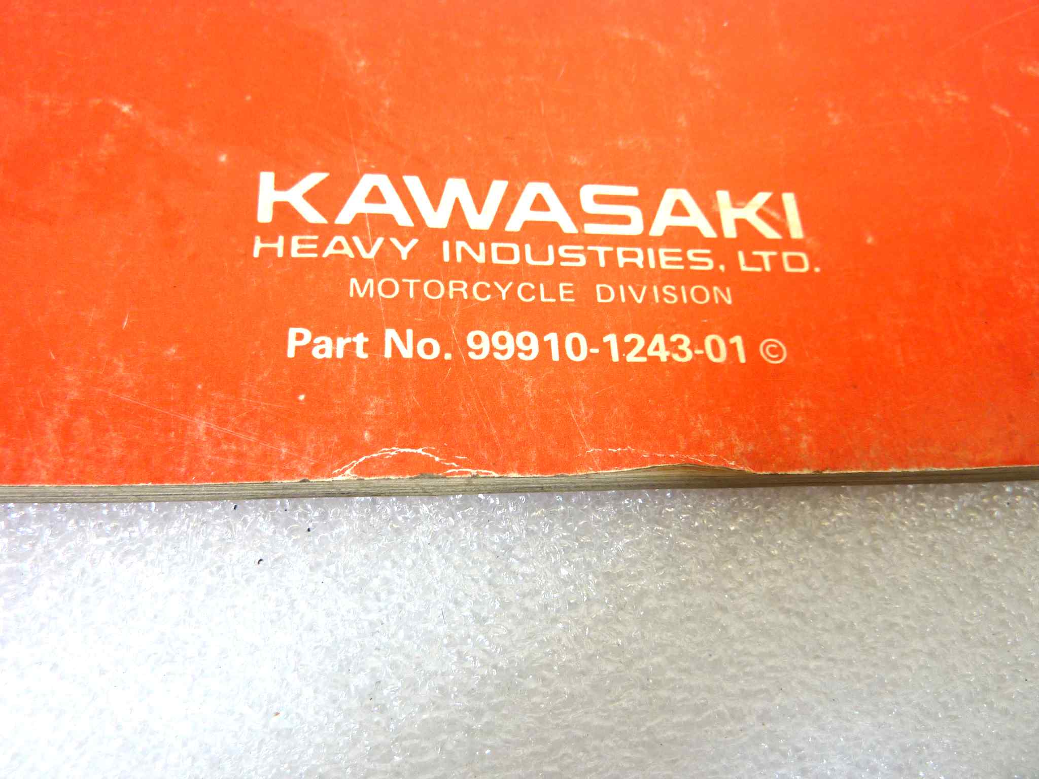 Catalogo parti ricambio Kawasaki Z550 H GP Bricambi ORIGINALE eng Parts Catalog dim 26 x 18,4 cm - immagine 3