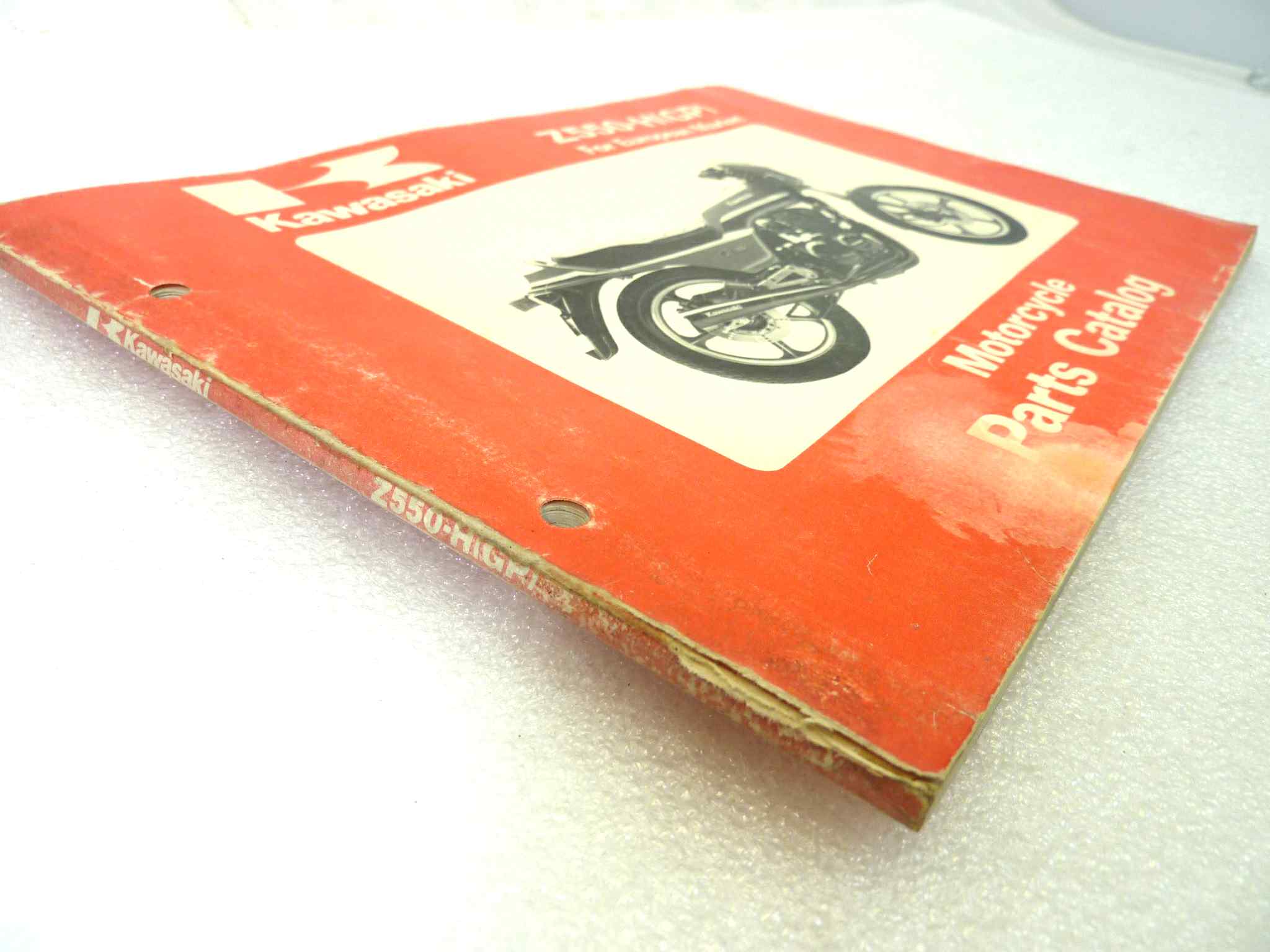 Catalogo parti ricambio Kawasaki Z550 H GP Bricambi ORIGINALE eng Parts Catalog dim 26 x 18,4 cm - immagine 6