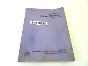 Manuale officina Kawasaki S Series Shop Manual ORIGINALE eng - Motorcycle service Manual WORKawasakiSHOP riparazione dim 28 x 21 cm