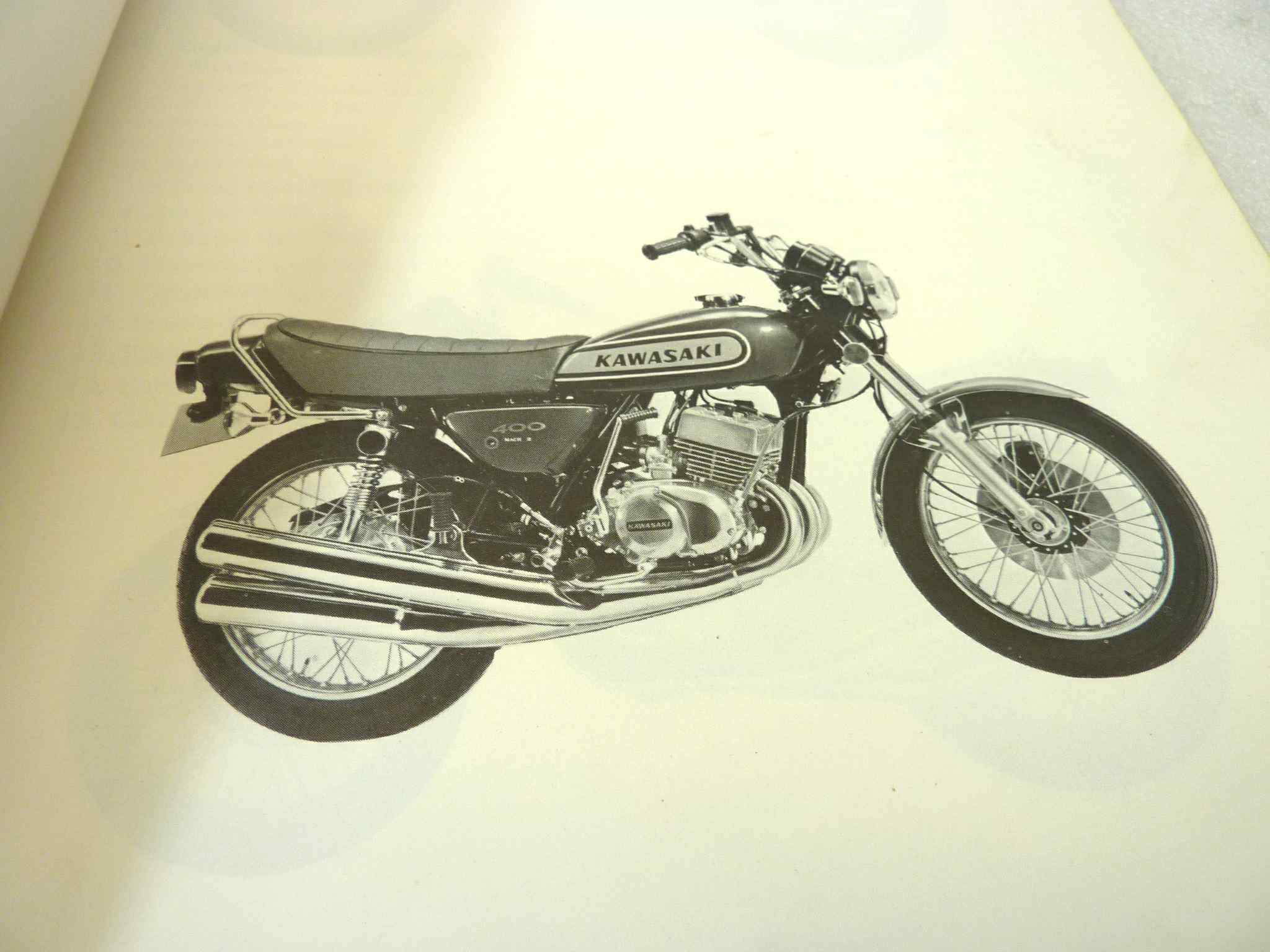 Manuale officina Kawasaki S Series Shop Manual ORIGINALE eng - Motorcycle service Manual WORKawasakiSHOP riparazione dim 28 x 21 cm - immagine 5