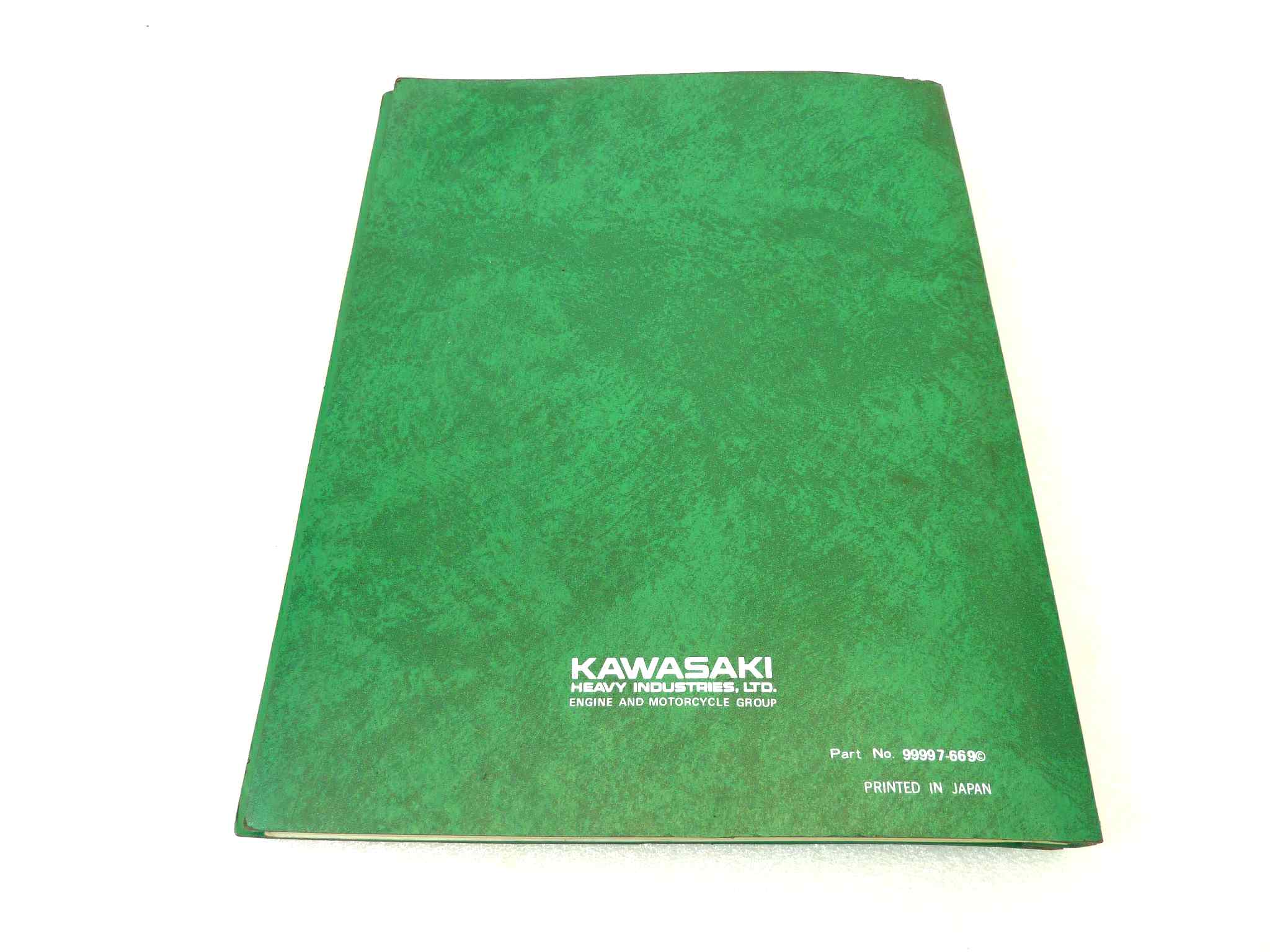 Catalogo parti ricambio Kawasaki KH400 A3 Bricambi ORIGINALE eng Parts Catalog dim 28 x 21 cm - immagine 2