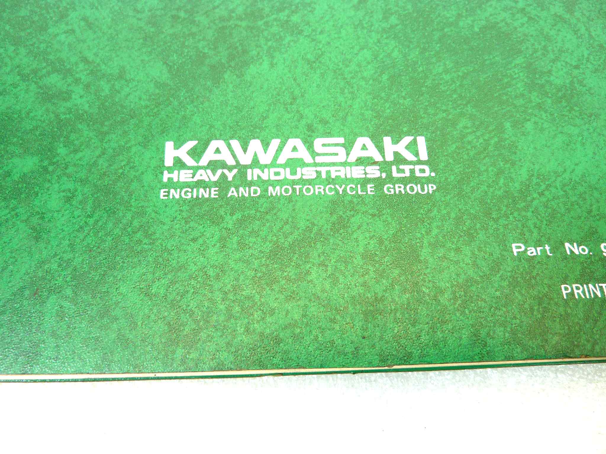 Catalogo parti ricambio Kawasaki KH400 A3 Bricambi ORIGINALE eng Parts Catalog dim 28 x 21 cm - immagine 3