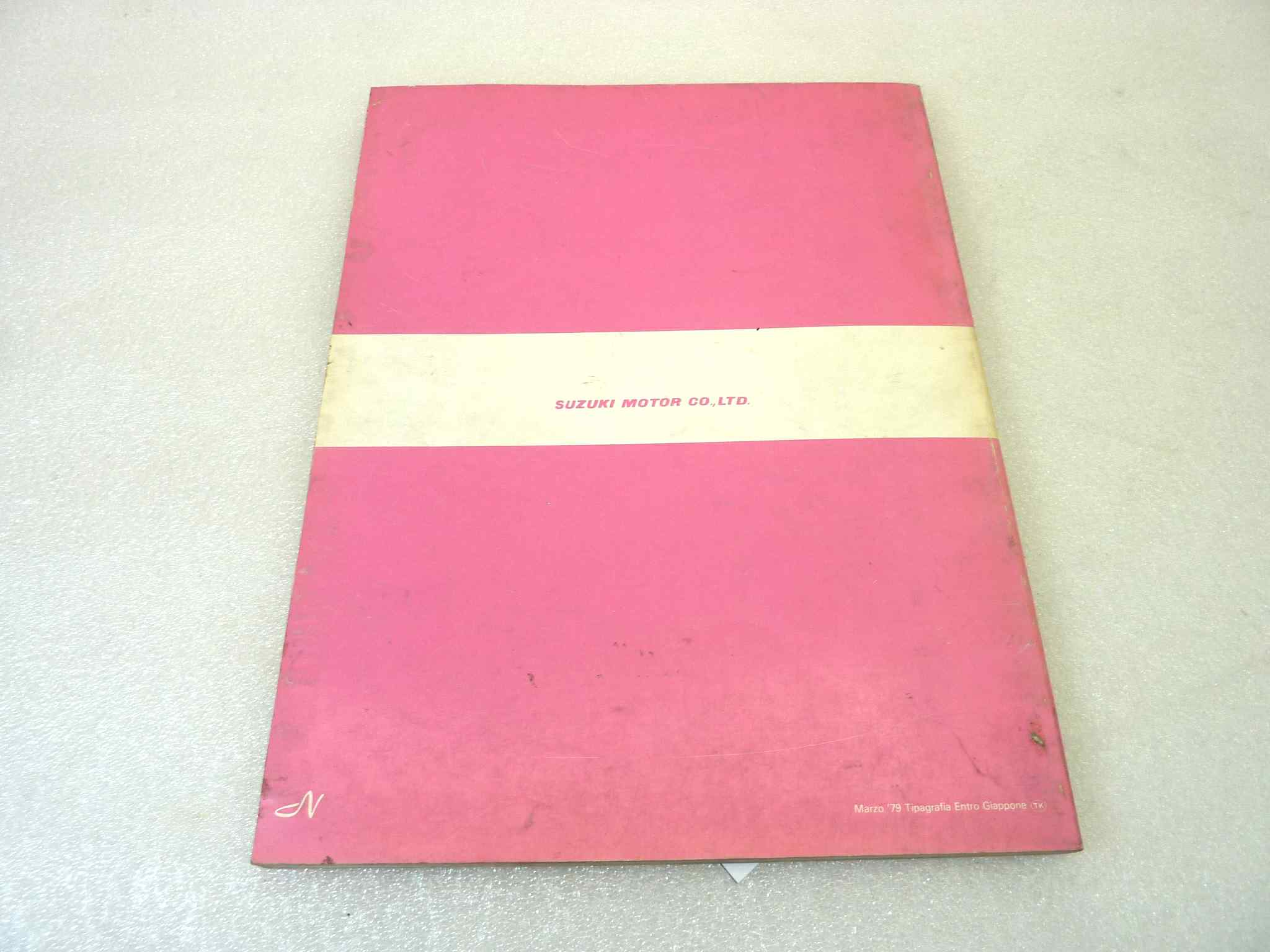 Manuale officina Suzuki GS850 G Shop Manual ORIGINALE ita - Motorcycle service Manual WORKSHOP riparazione dim 28 x 21,5 cm - immagine 2
