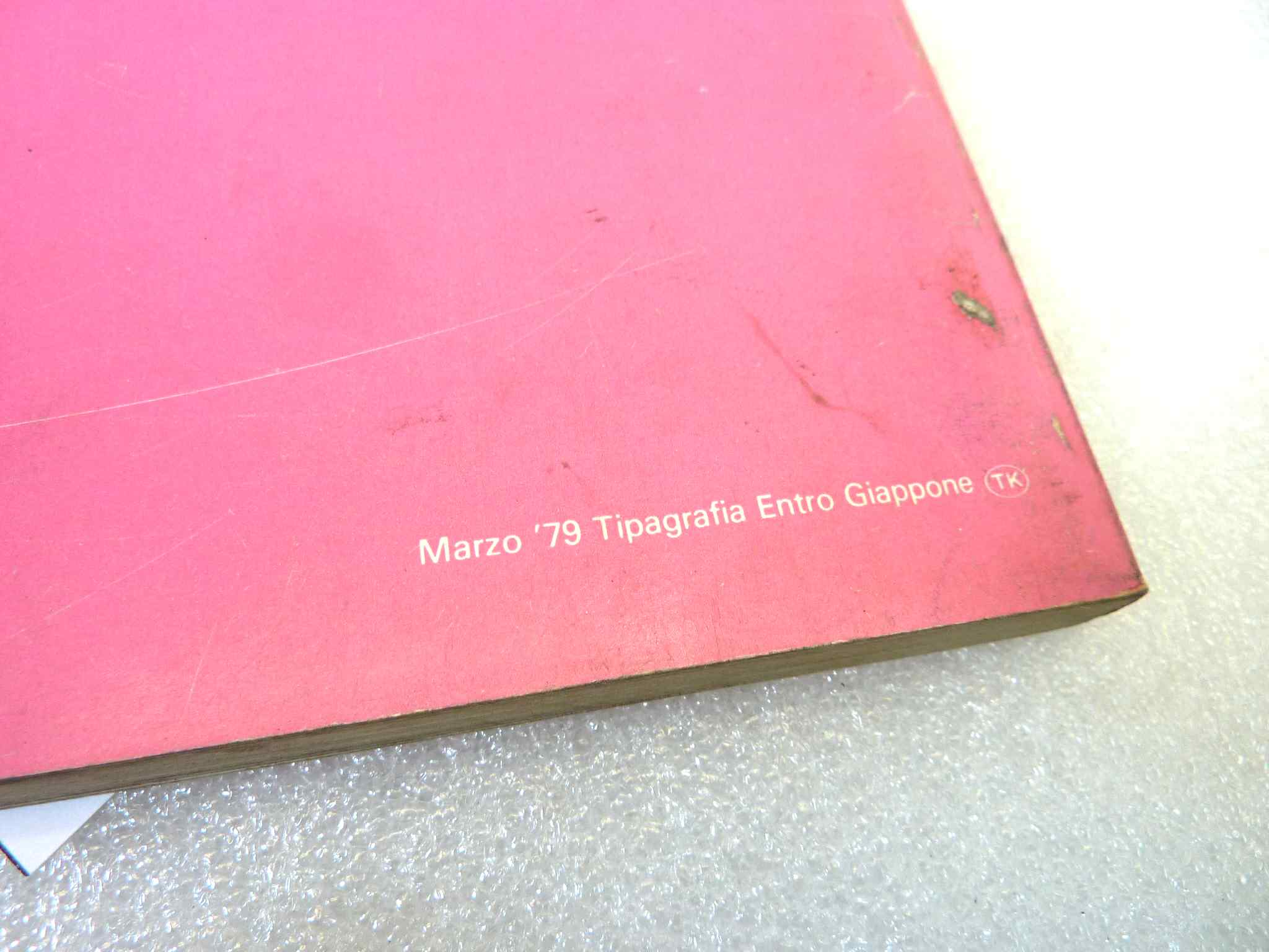 Manuale officina Suzuki GS850 G Shop Manual ORIGINALE ita - Motorcycle service Manual WORKSHOP riparazione dim 28 x 21,5 cm - immagine 3