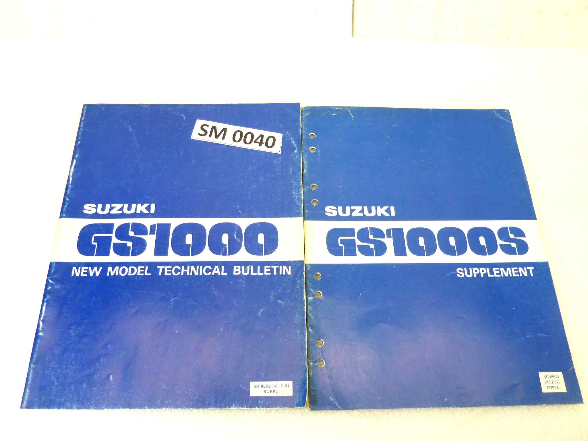 Manuale officina Suzuki GS1000 GS1000S Shop Manual ORIGINALE eng - Motorcycle service Manual WORKSHOP riparazione dim 28 x 21,5 cm - immagine 2