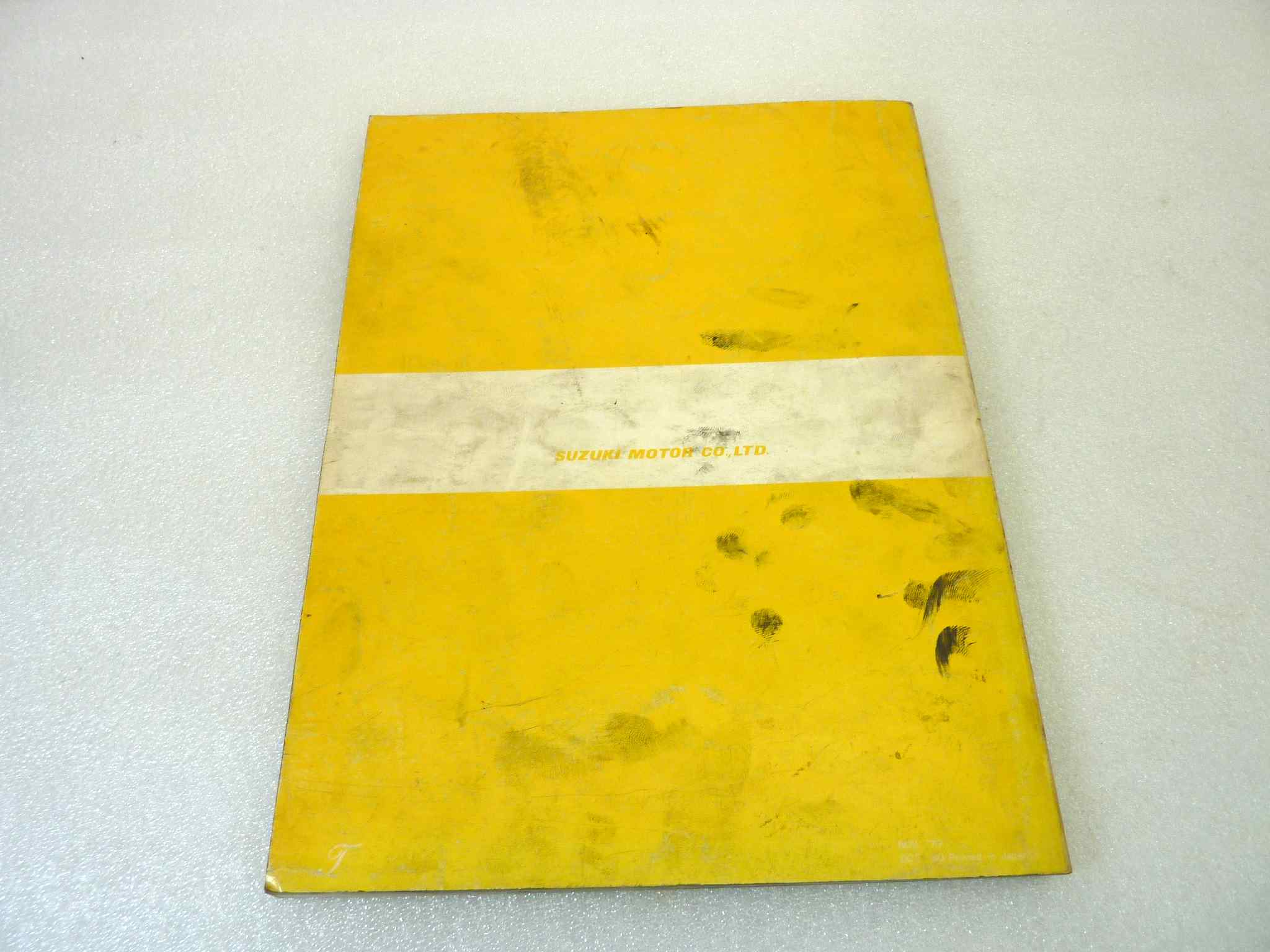 Manuale officina Suzuki GS450 Shop Manual ORIGINALE eng - Motorcycle service Manual WORKSHOP riparazione dim 28 x 21,5 cm - immagine 2