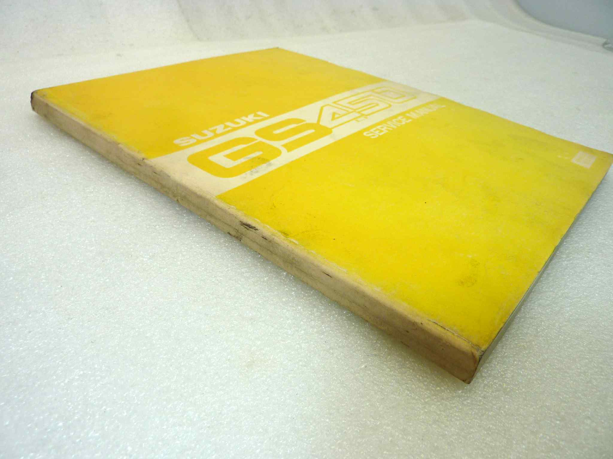 Manuale officina Suzuki GS450 Shop Manual ORIGINALE eng - Motorcycle service Manual WORKSHOP riparazione dim 28 x 21,5 cm - immagine 5