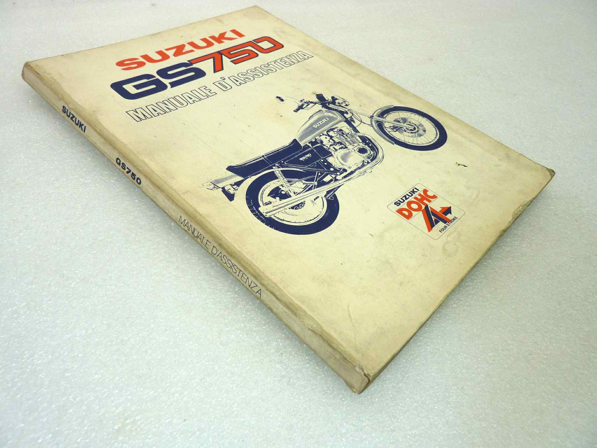 Manuale officina Suzuki GS750 Shop Manual ORIGINALE ita - Motorcycle service Manual WORKSHOP riparazione dim 25,5 x 18,5 cm - immagine 5