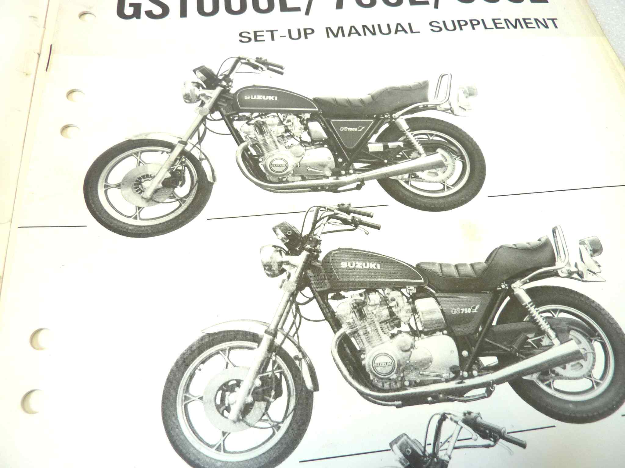 Manuale officina Suzuki GSX750L Shop Manual ORIGINALE ita - Motorcycle service Manual WORKSHOP riparazione dim 28 x 21,5 cm - immagine 5