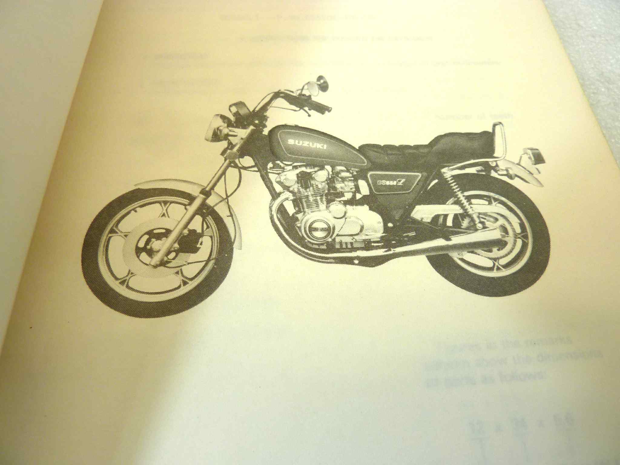 Catalogo parti ricambio Suzuki GS550LT ricambi ORIGINALE eng Parts Catalog dim 13 x 18,4 cm - immagine 4
