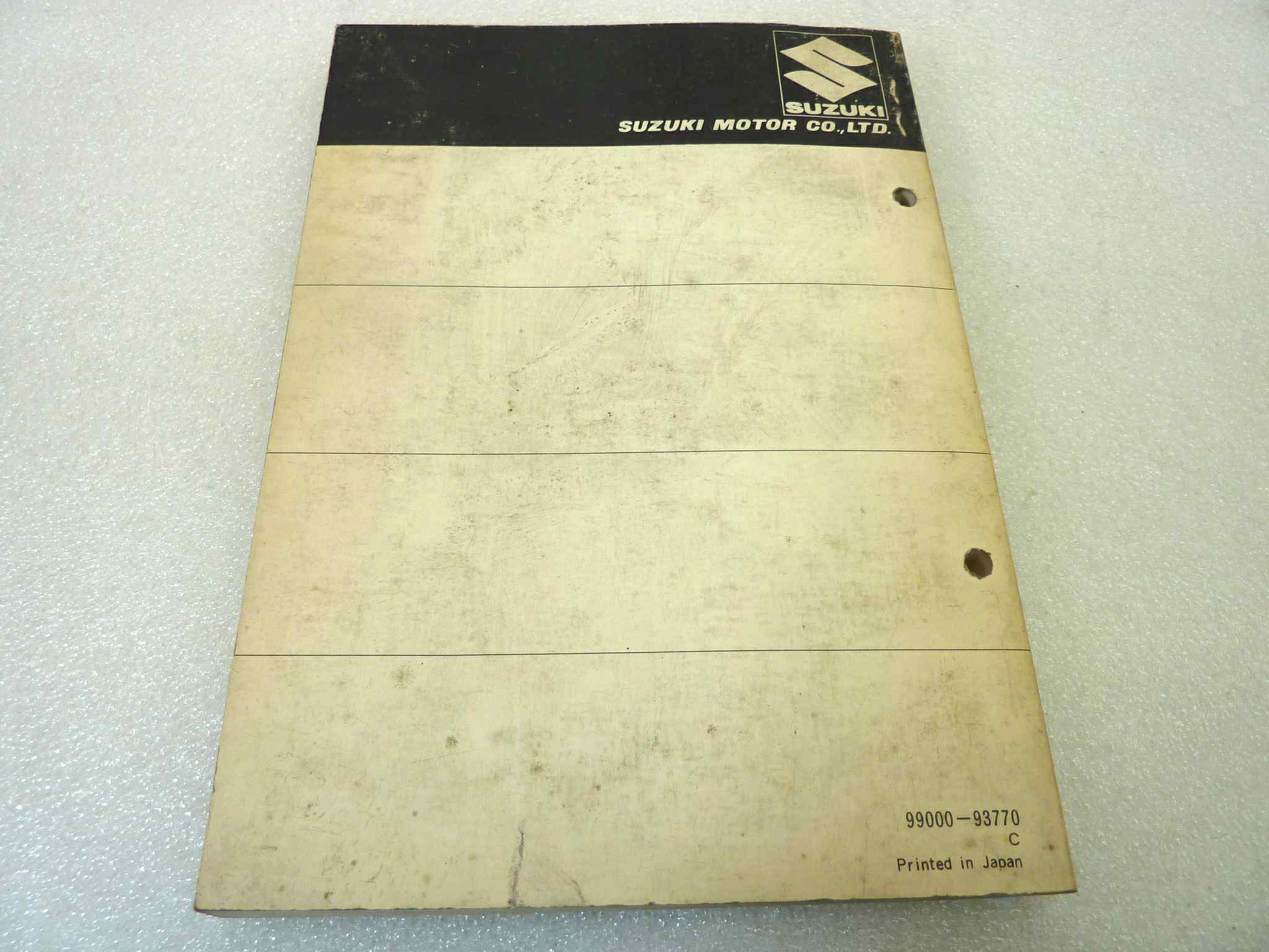 Catalogo parti ricambio Suzuki GS425N EN ricambi ORIGINALE eng Parts Catalog dim 13 x 18,4 cm - immagine 2