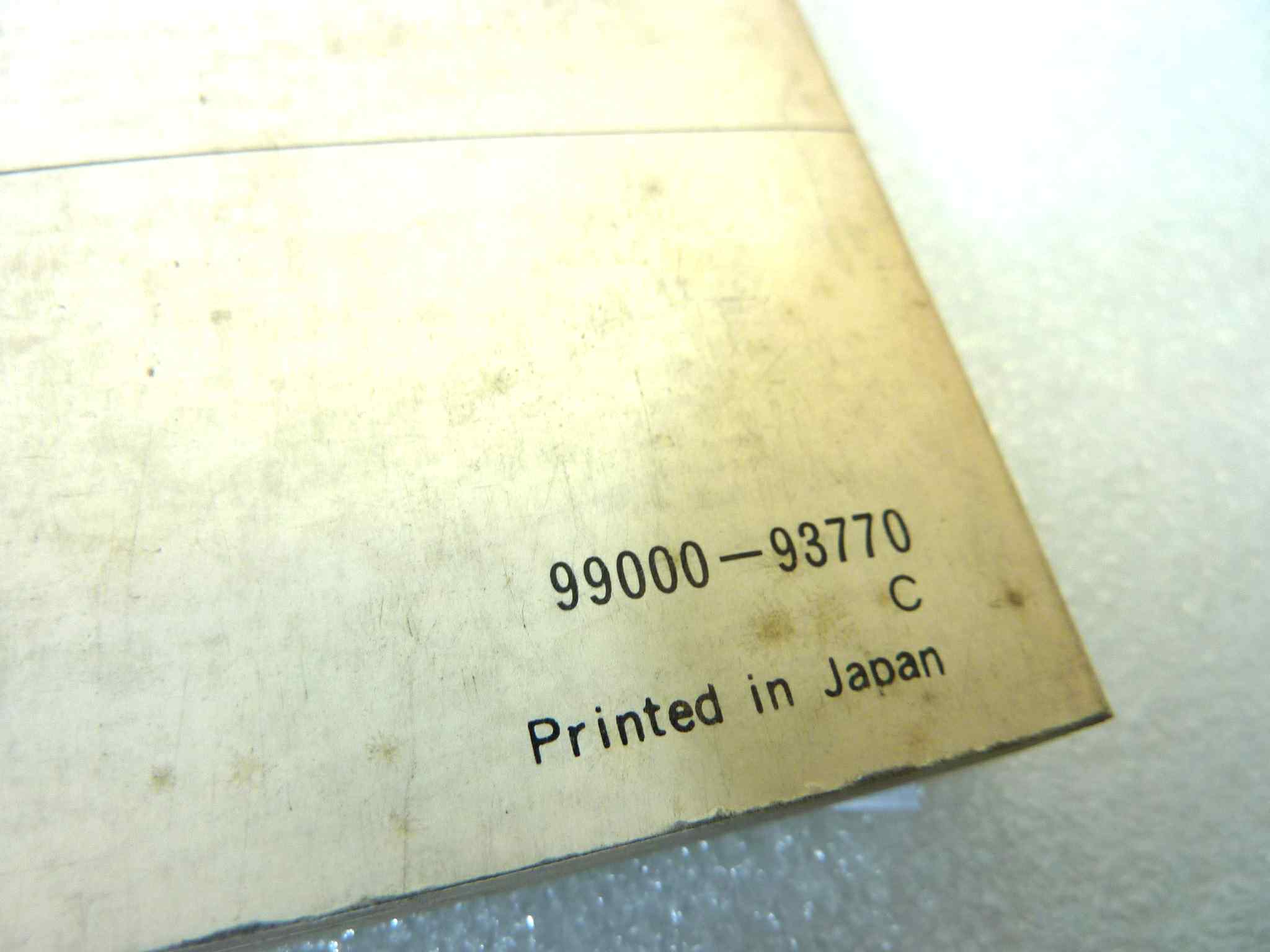 Catalogo parti ricambio Suzuki GS425N EN ricambi ORIGINALE eng Parts Catalog dim 13 x 18,4 cm - immagine 3