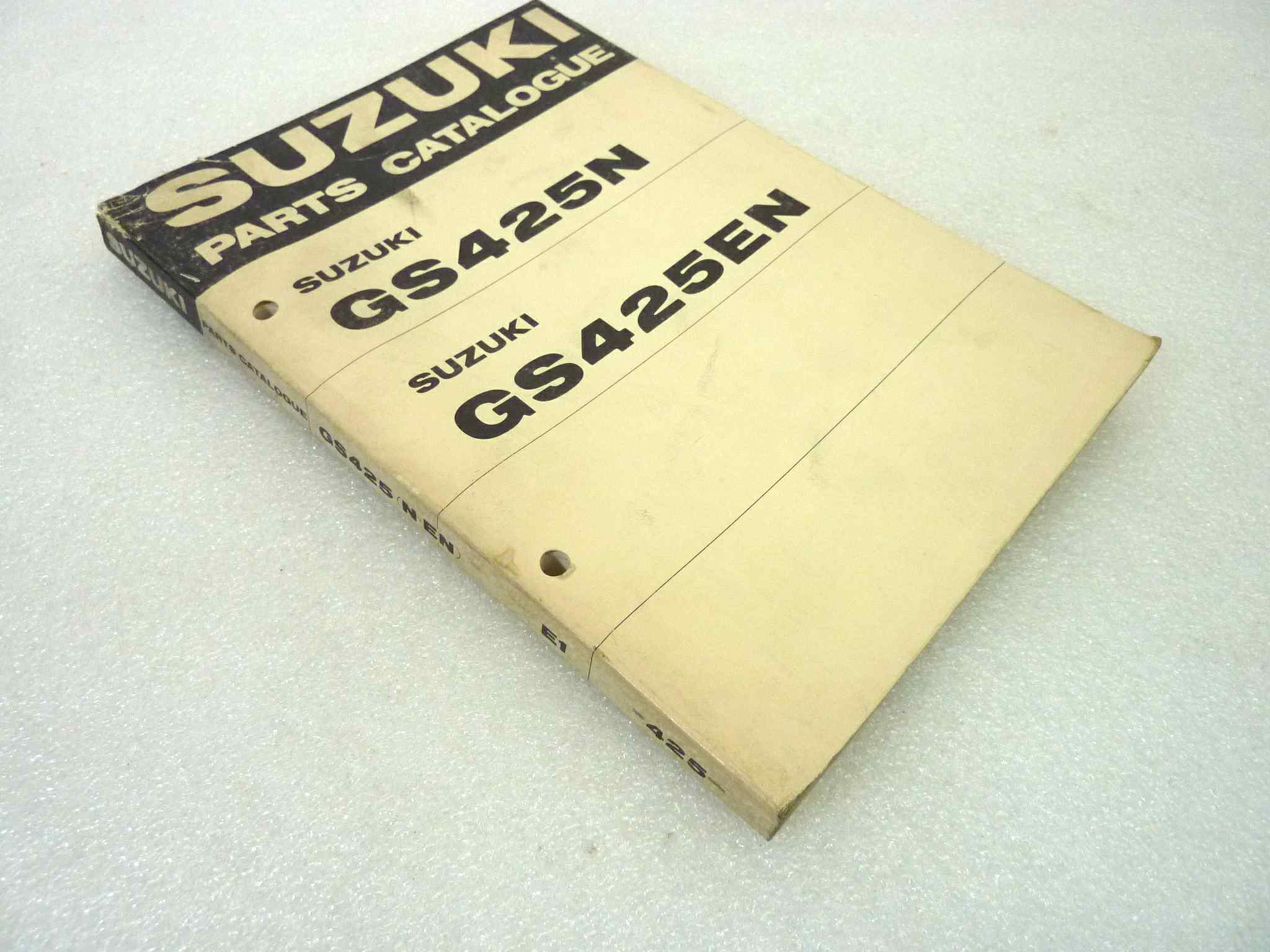 Catalogo parti ricambio Suzuki GS425N EN ricambi ORIGINALE eng Parts Catalog dim 13 x 18,4 cm - immagine 6