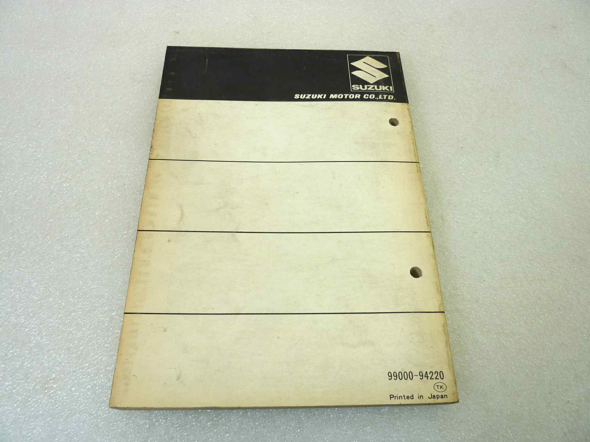 Catalogo parti ricambio Suzuki GS400T ET ricambi ORIGINALE eng Parts Catalog dim 13 x 18,4 cm - immagine 2
