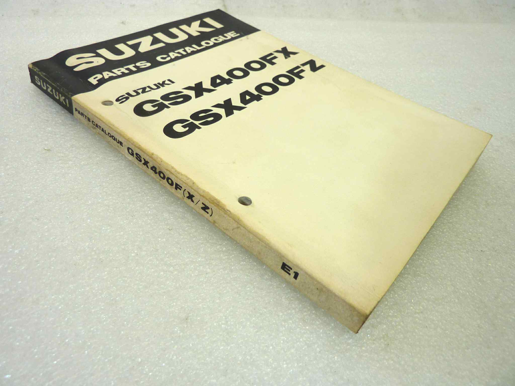 Catalogo parti ricambio Suzuki GSX400FX FZ ricambi ORIGINALE eng Parts Catalog dim 13 x 18,4 cm - immagine 6