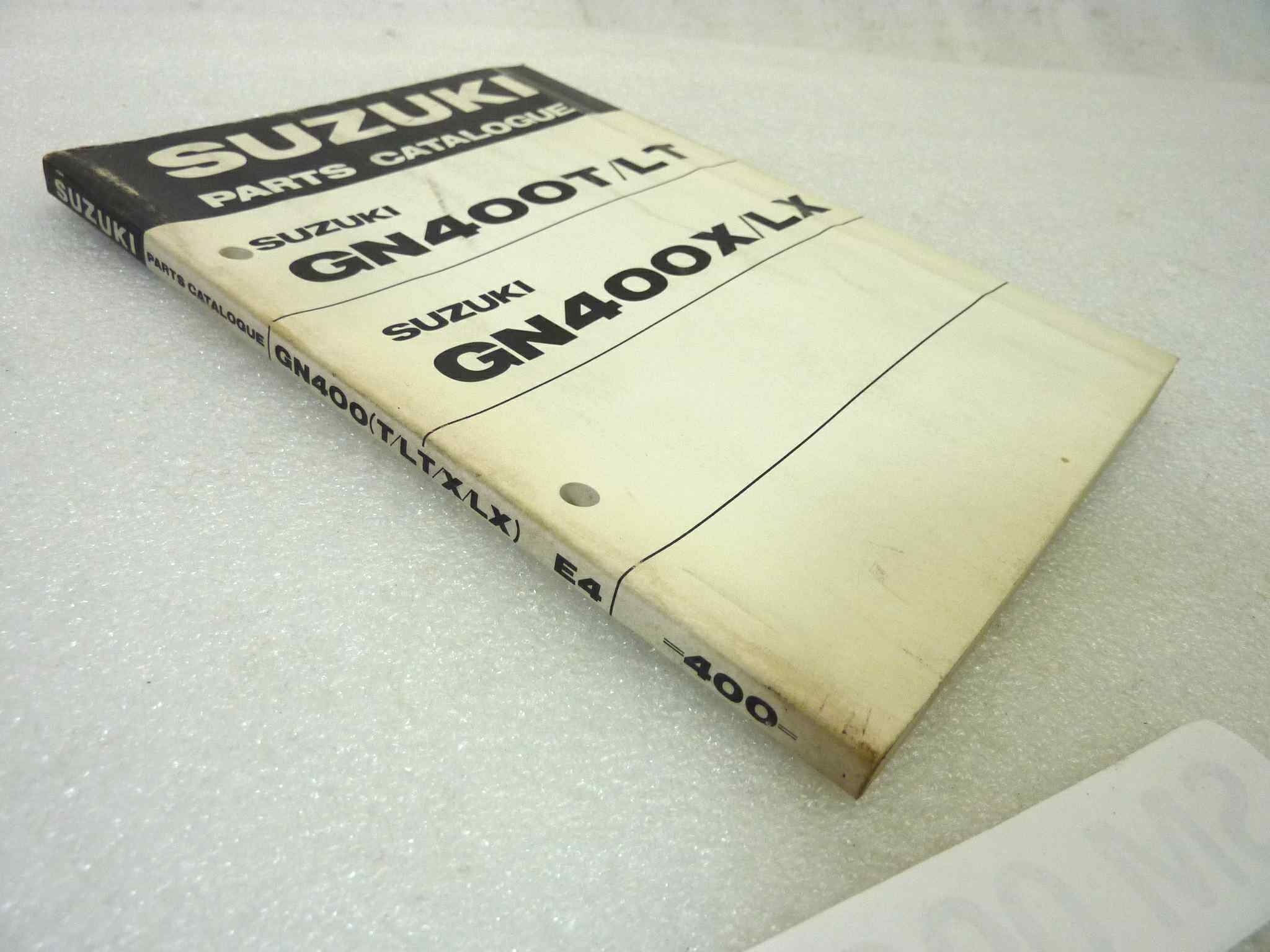Catalogo parti ricambio Suzuki GN400T LT GN400X LX ricambi ORIGINALE eng Parts Catalog dim 13 x 18,4 cm - immagine 6