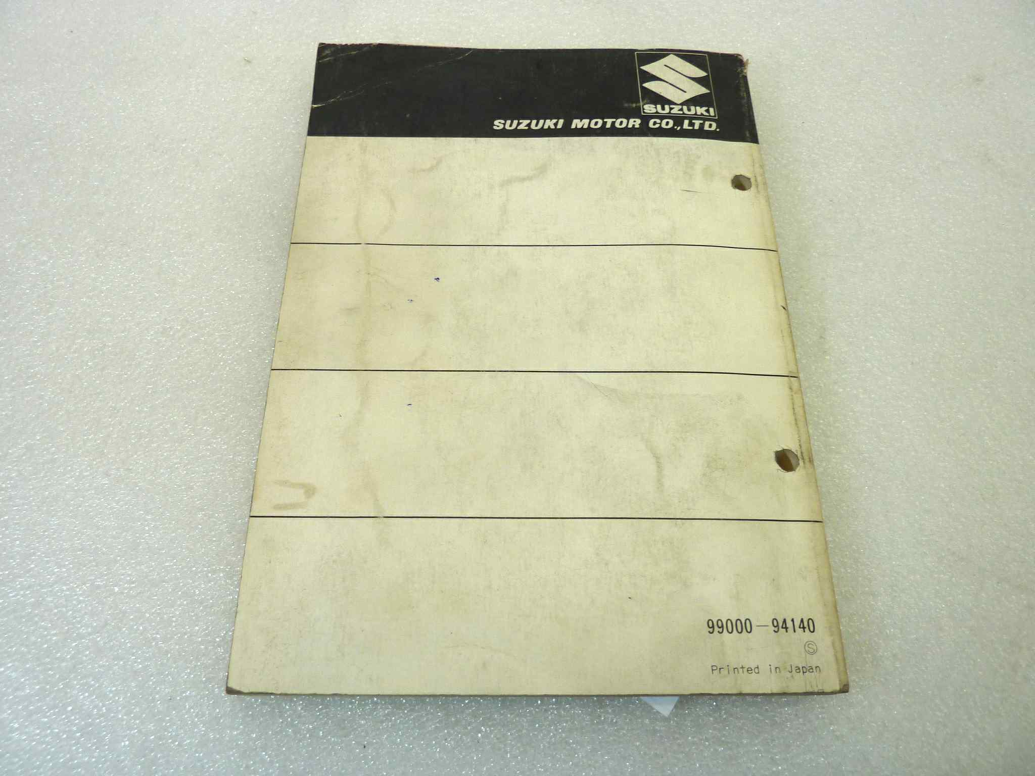 Catalogo parti ricambio Suzuki GSX1100T ET ricambi ORIGINALE eng Parts Catalog dim 13 x 18,4 cm - immagine 2