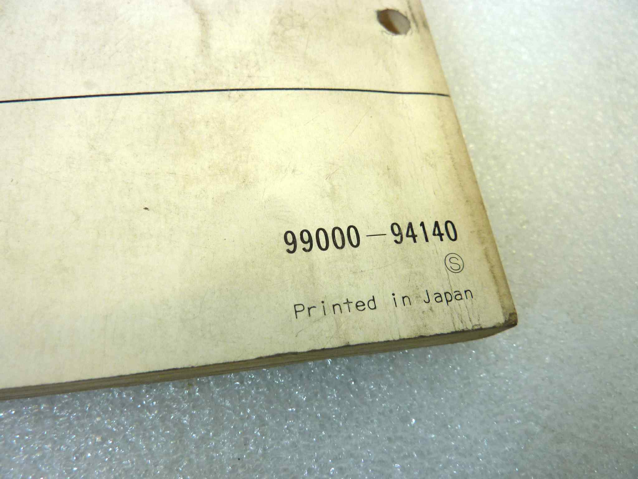 Catalogo parti ricambio Suzuki GSX1100T ET ricambi ORIGINALE eng Parts Catalog dim 13 x 18,4 cm - immagine 3