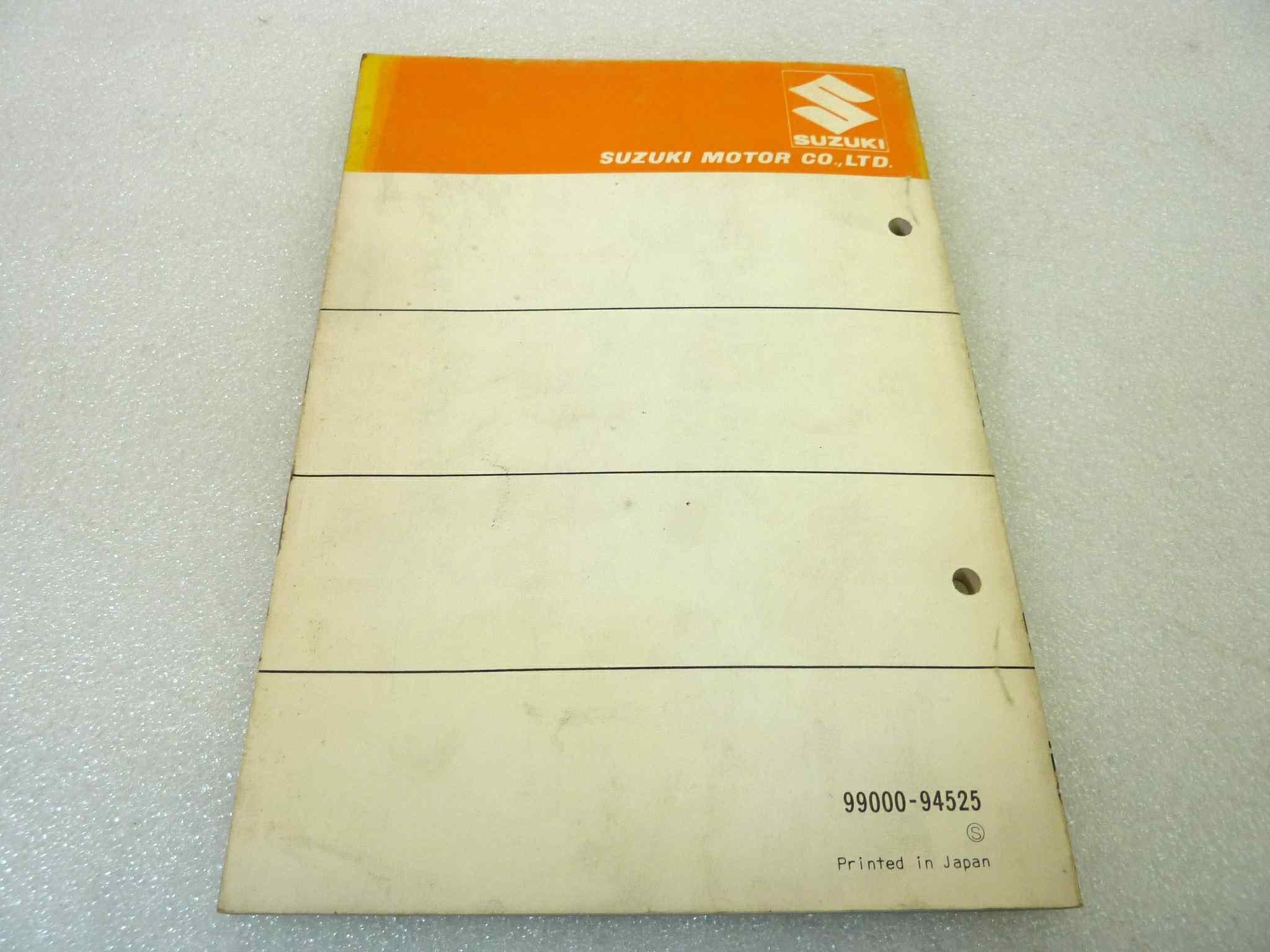 Catalogo parti ricambio Suzuki RM125X ricambi ORIGINALE eng Parts Catalog dim 13 x 18,4 cm - immagine 2