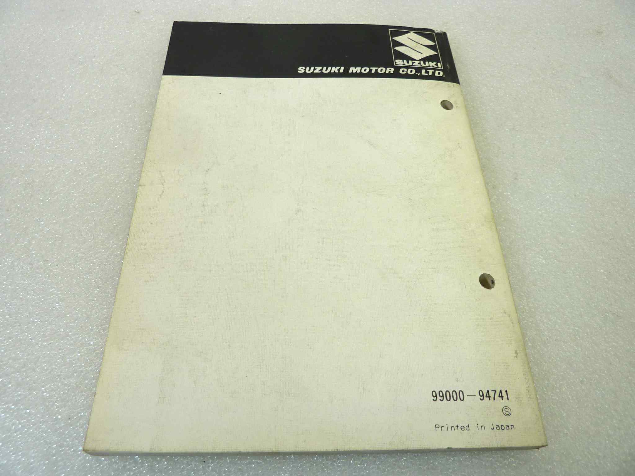 Catalogo parti ricambio Suzuki GS500E EZ ED ricambi ORIGINALE eng Parts Catalog dim 13 x 18,4 cm - immagine 2