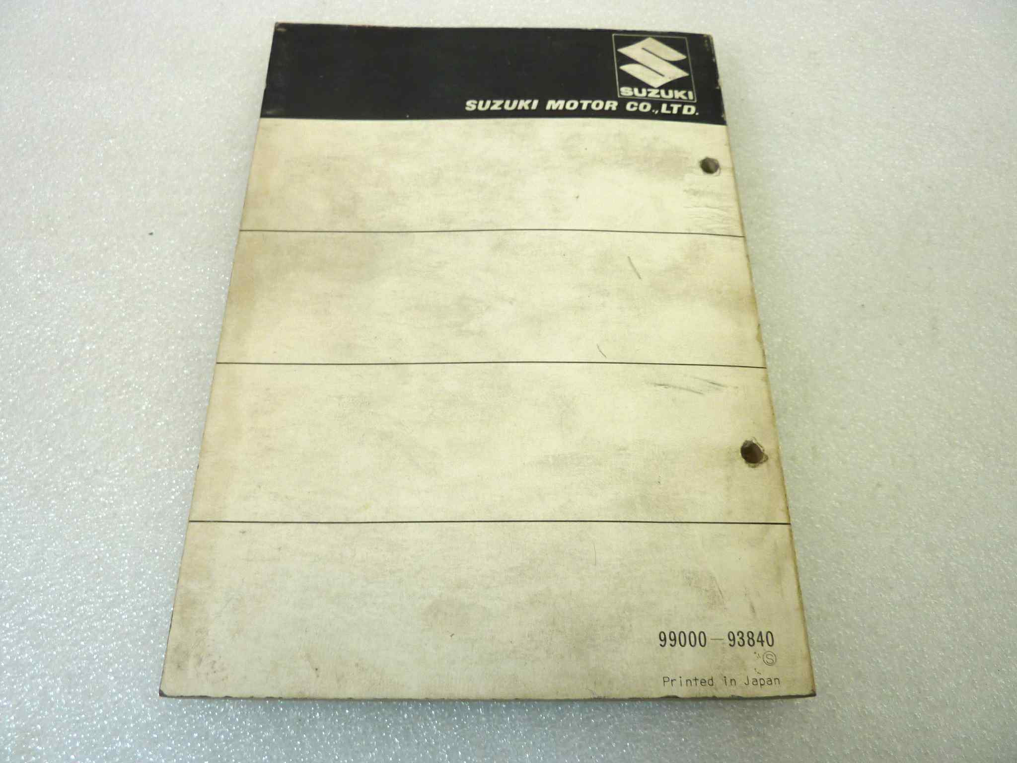 Catalogo parti ricambio Suzuki GS1000SN ricambi ORIGINALE eng Parts Catalog dim 13 x 18,4 cm - immagine 2