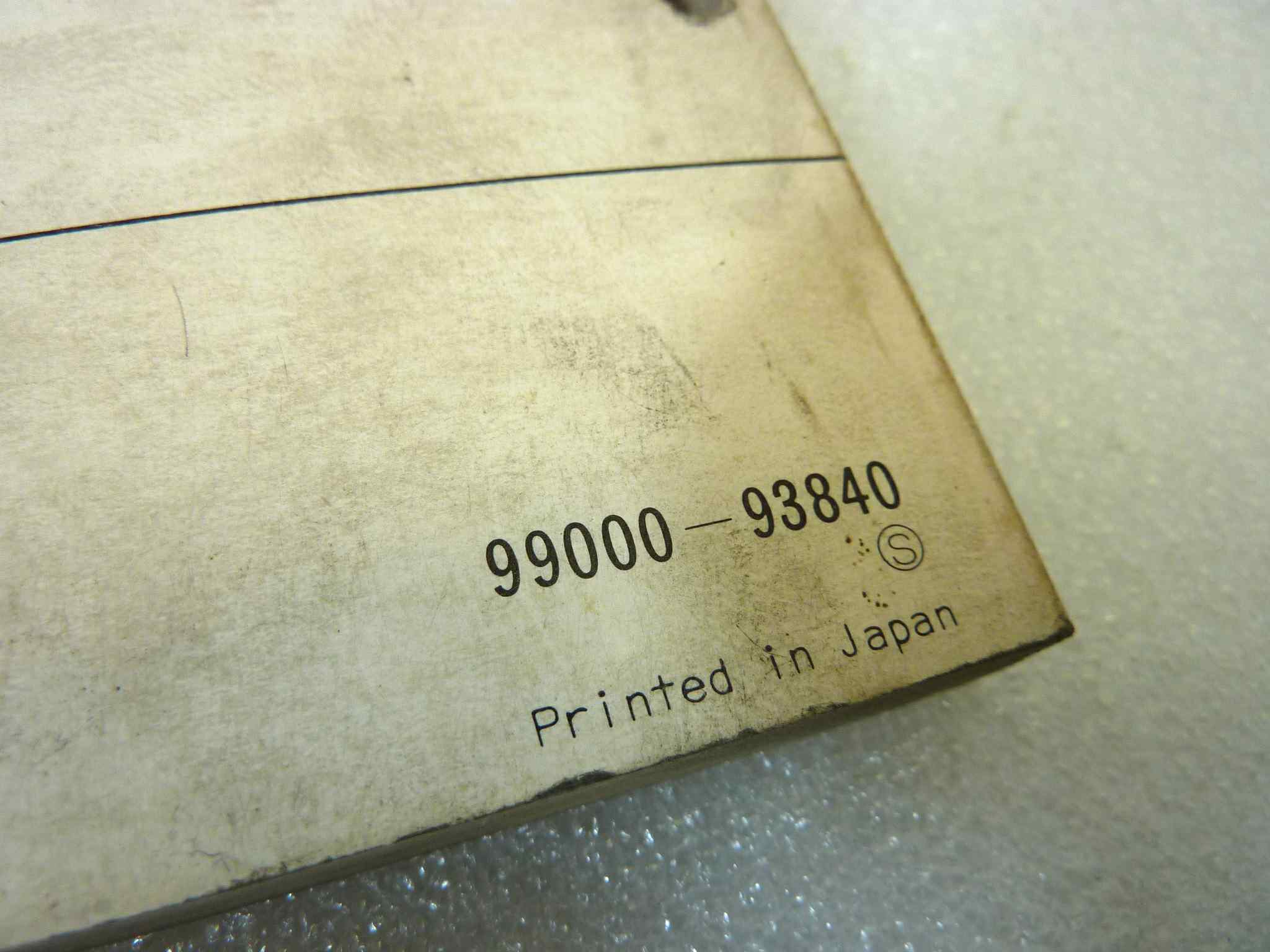 Catalogo parti ricambio Suzuki GS1000SN ricambi ORIGINALE eng Parts Catalog dim 13 x 18,4 cm - immagine 3