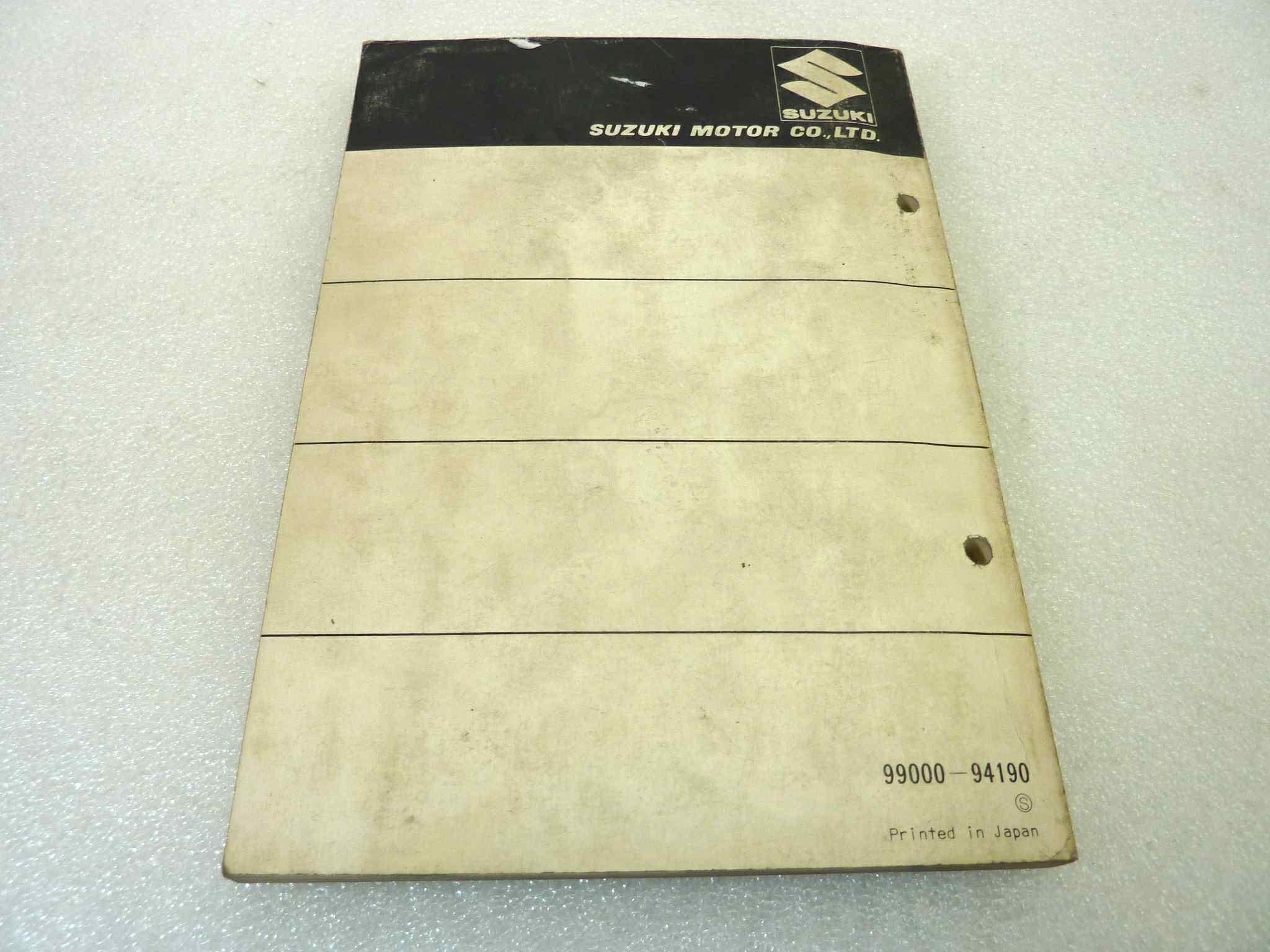 Catalogo parti ricambio Suzuki GSX750T ET ricambi ORIGINALE eng Parts Catalog dim 13 x 18,4 cm - immagine 2