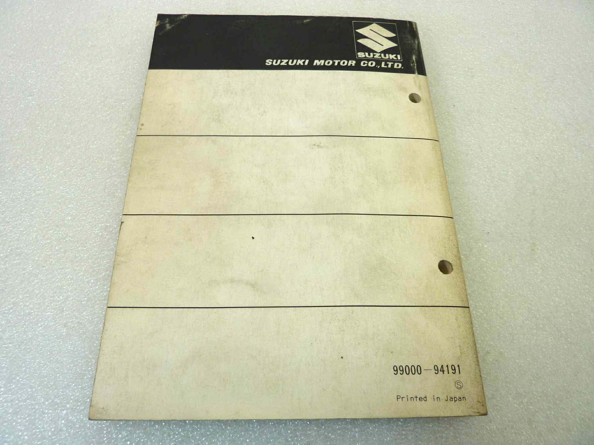Catalogo parti ricambio Suzuki GSX750T ET X EX ricambi ORIGINALE eng Parts Catalog dim 13 x 18,4 cm - immagine 2
