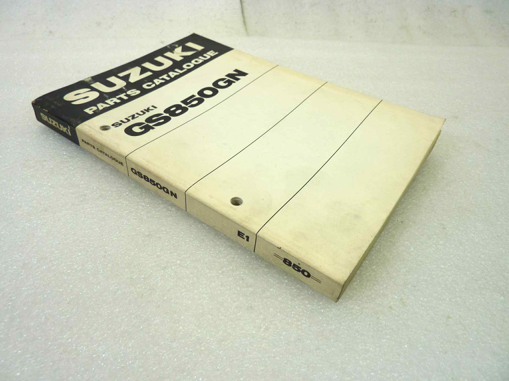 Catalogo parti ricambio Suzuki GS850GN ricambi ORIGINALE eng Parts Catalog dim 13 x 18,4 cm - immagine 6