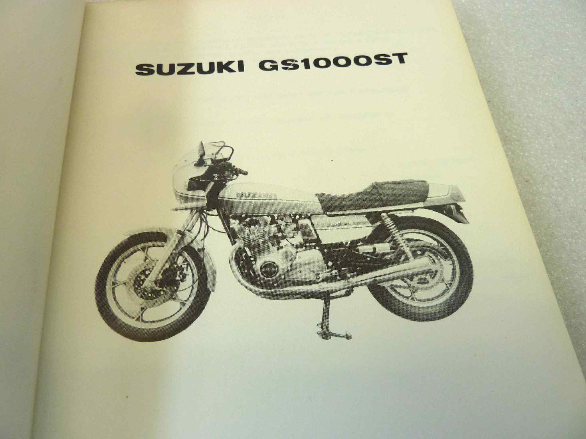 Catalogo parti ricambio Suzuki GS1000ST ricambi ORIGINALE eng Parts Catalog dim 13 x 18,4 cm - immagine 4