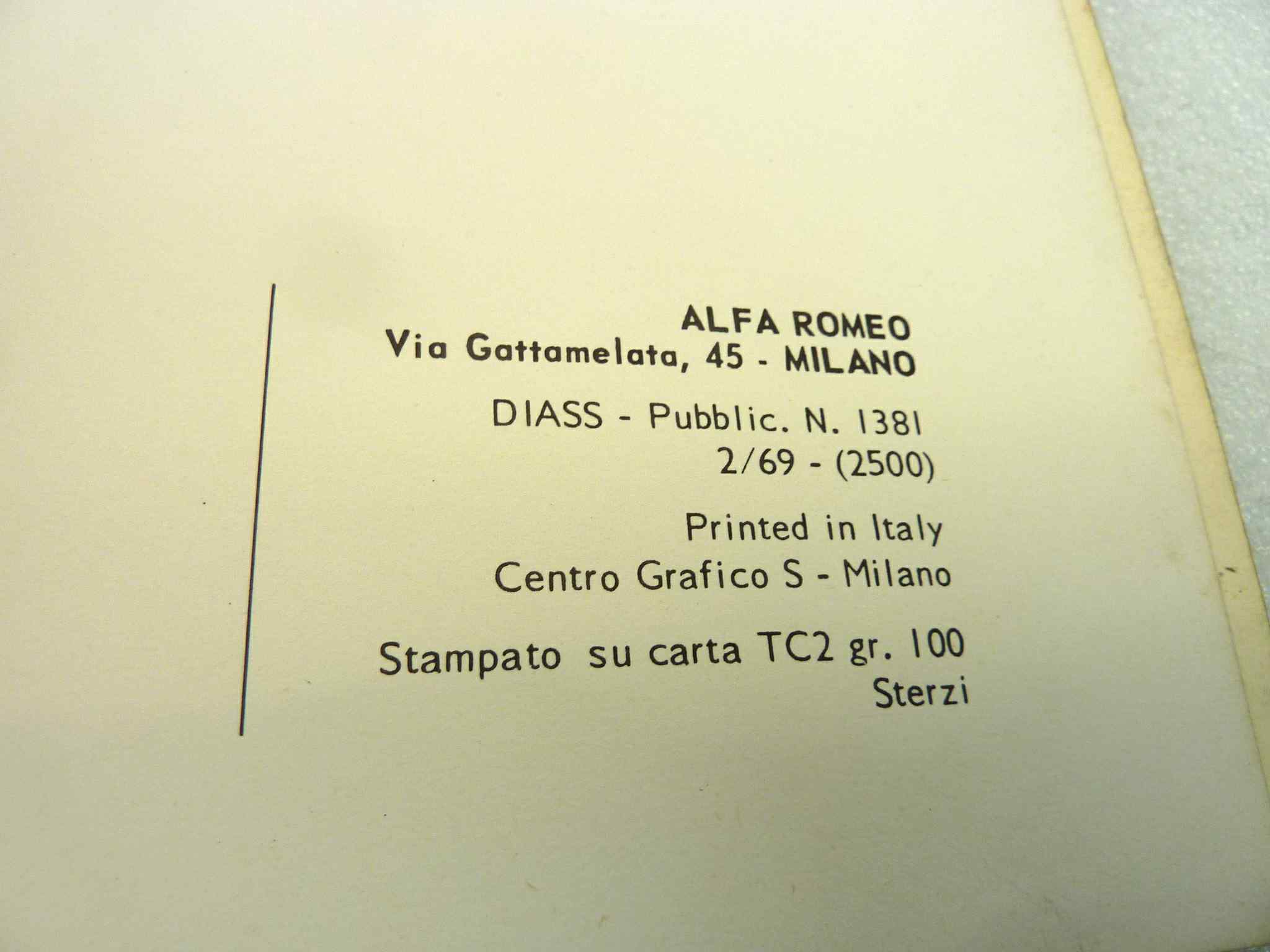 Manuale officina Alfa Romeo F20 dim 21,5 x 27 cm - immagine 5