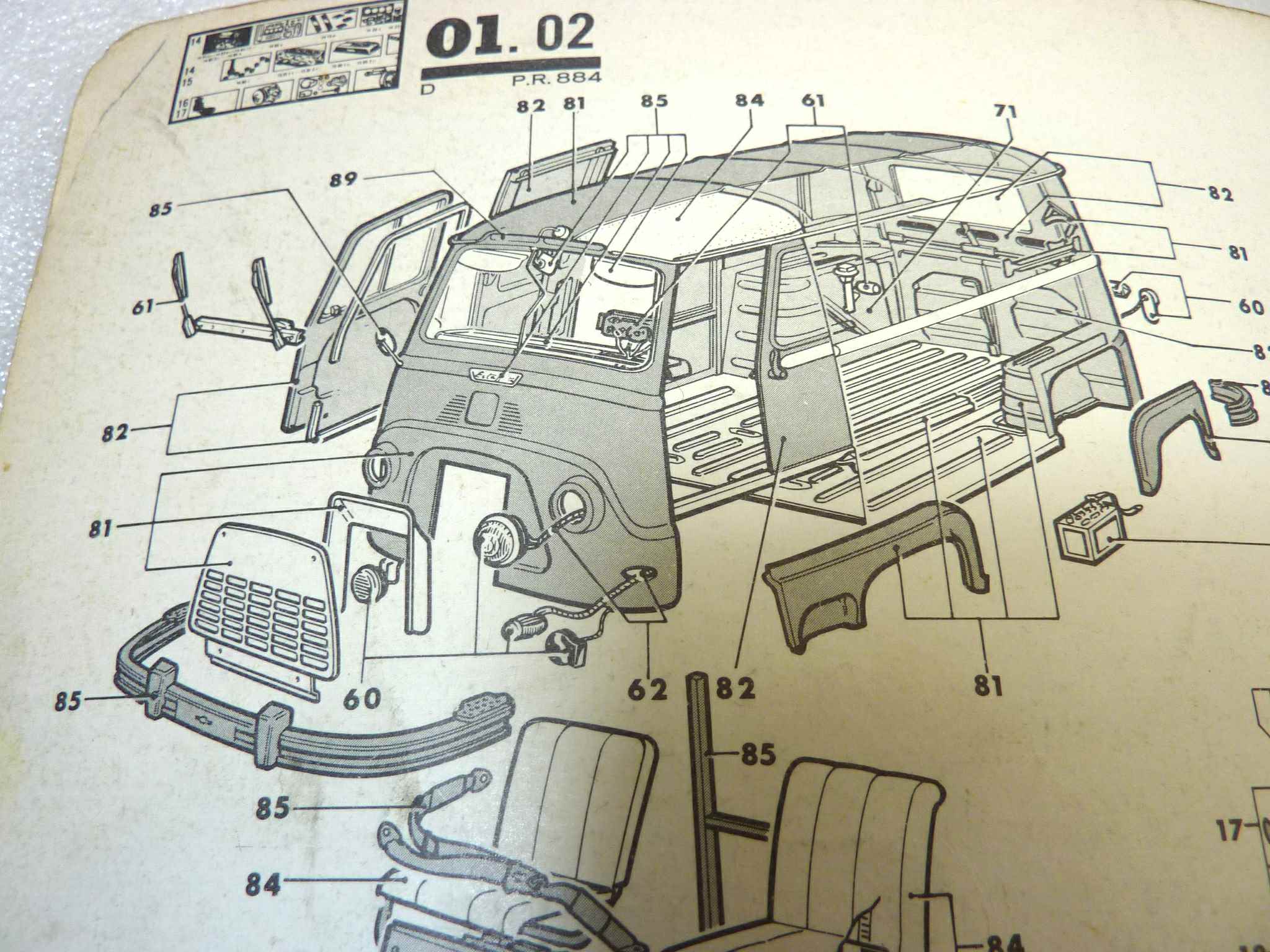 Manuale officina Renault Estaffette A2136 A2137 dim 30 x 21 cm - immagine 4