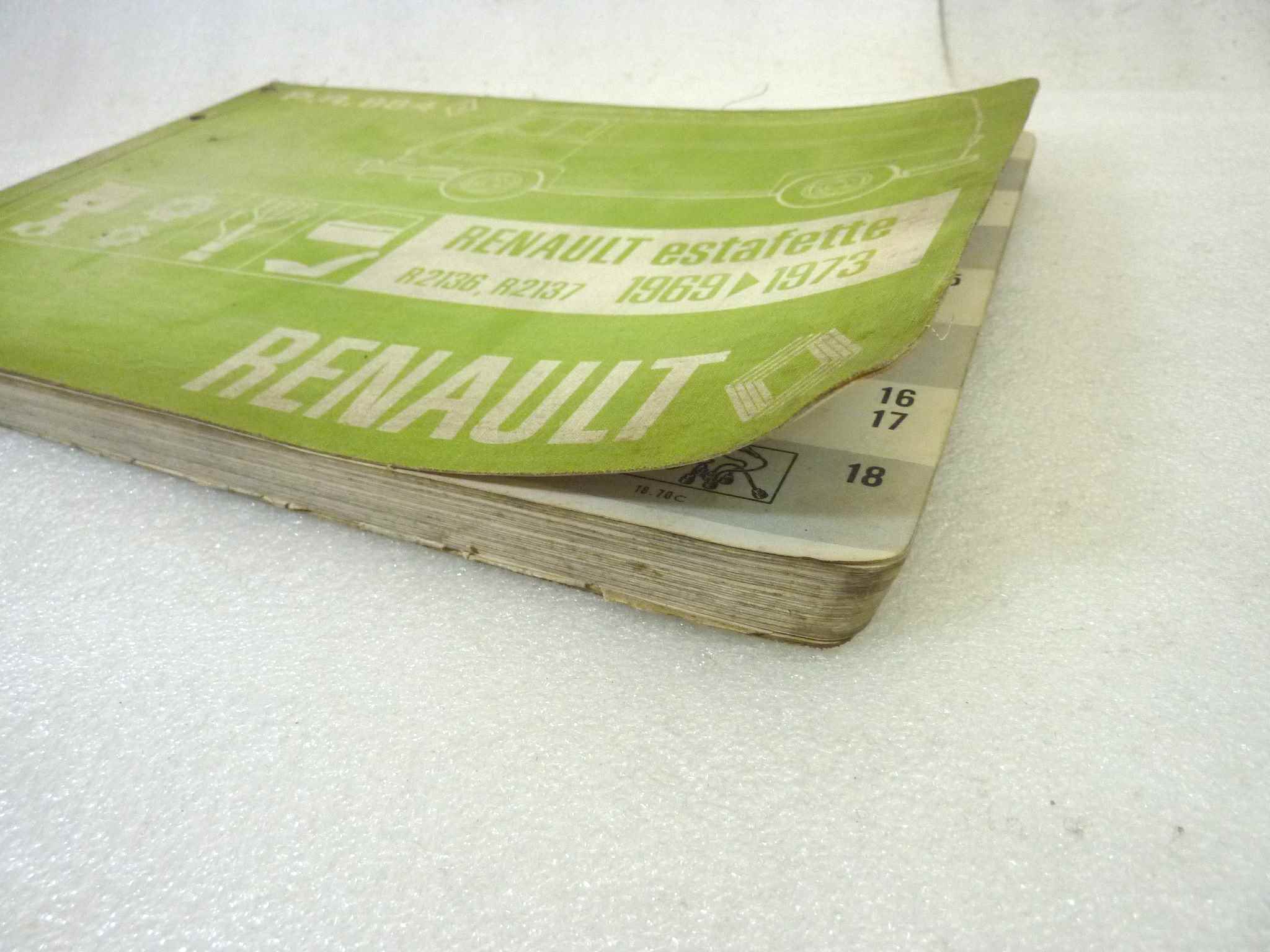Manuale officina Renault Estaffette A2136 A2137 dim 30 x 21 cm - immagine 7