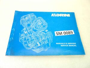 Manuale officina Moto Morini 125 250 350 500 Shop Manual ORIGINALE ita eng - Motorcycle service Manual WORKSHOP riparazione dim 21 x 30 cm