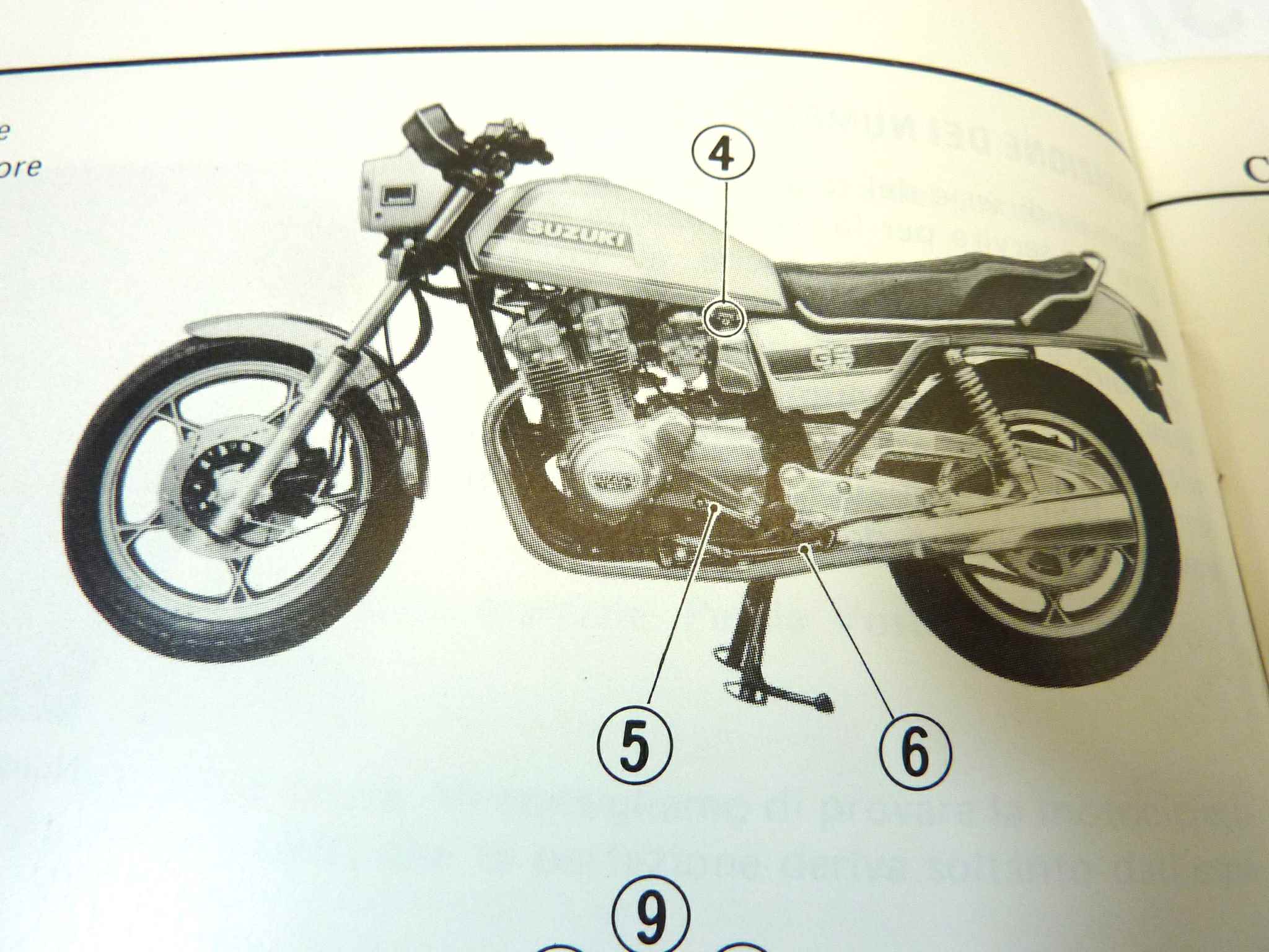 Libretto uso e manutenzione Suzuki GSX1100 manuale utente ORIGINALE ita dim 21 x 15 cm - immagine 4