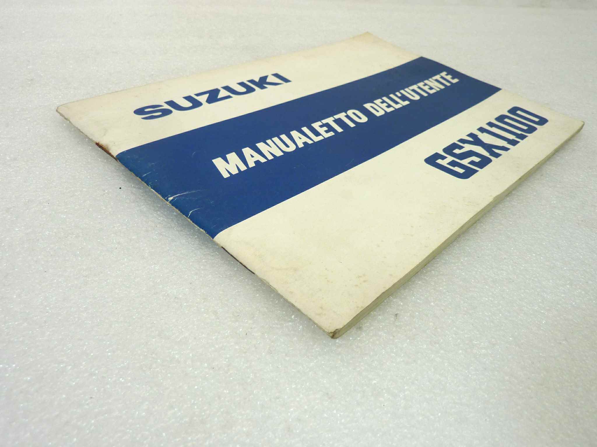 Libretto uso e manutenzione Suzuki GSX1100 manuale utente ORIGINALE ita dim 21 x 15 cm - immagine 5